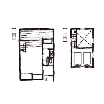Warehouse type floor plan