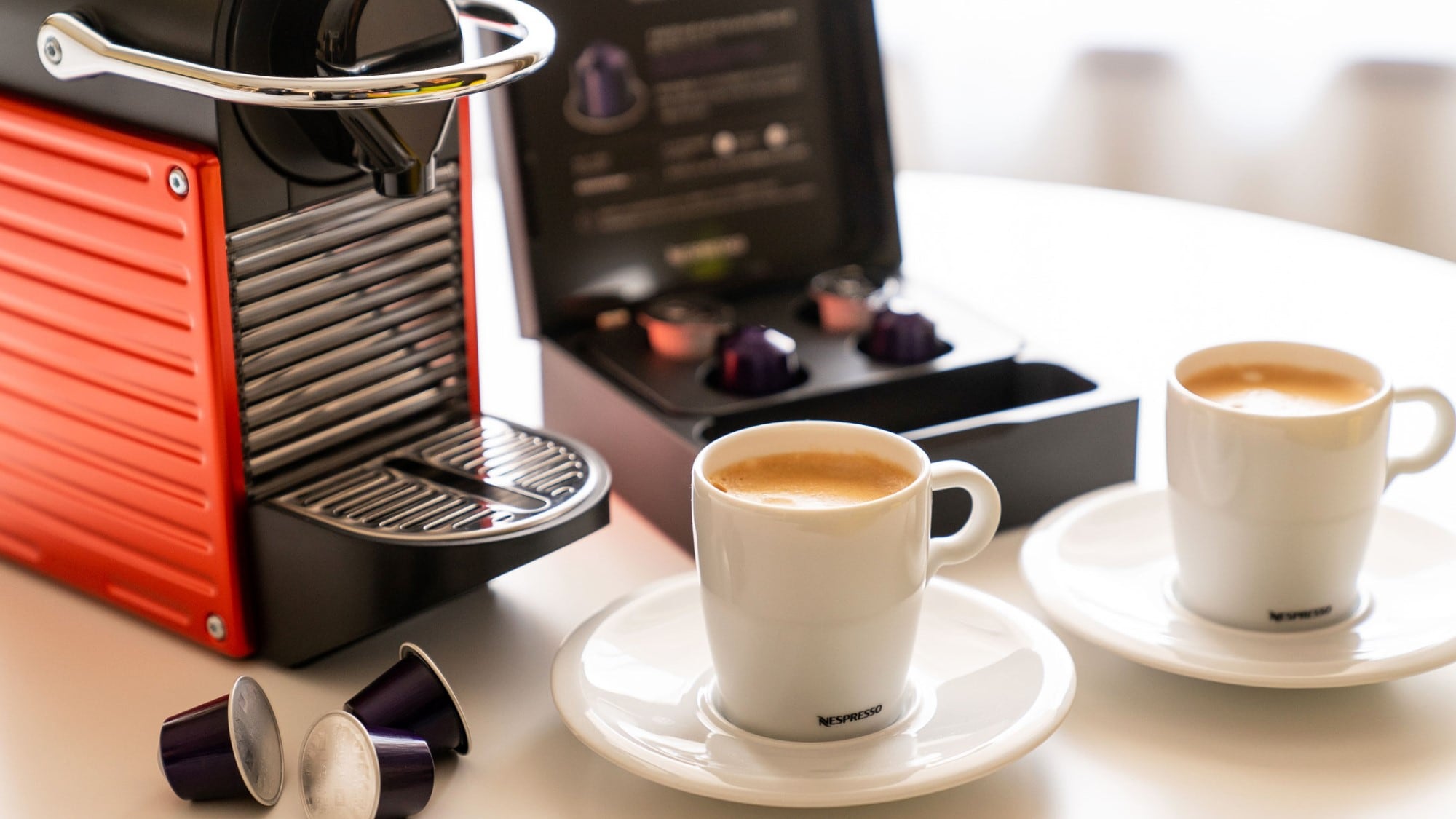 [Available in some rooms] Enjoy a blissful cup of coffee in the morning. Nespresso is available in all rooms.