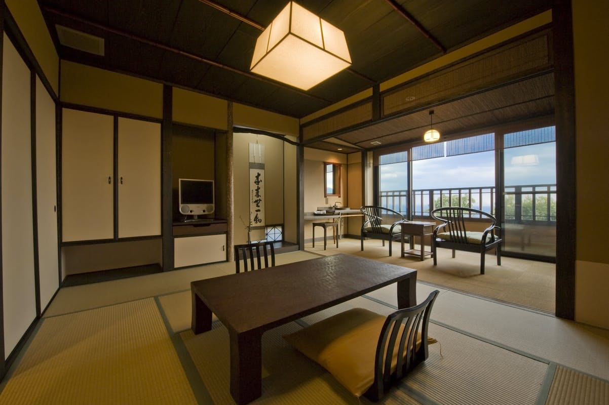 Kamar tamu dengan pemandian terbuka dengan pemandangan lantai 2 hanare [tipe salju]