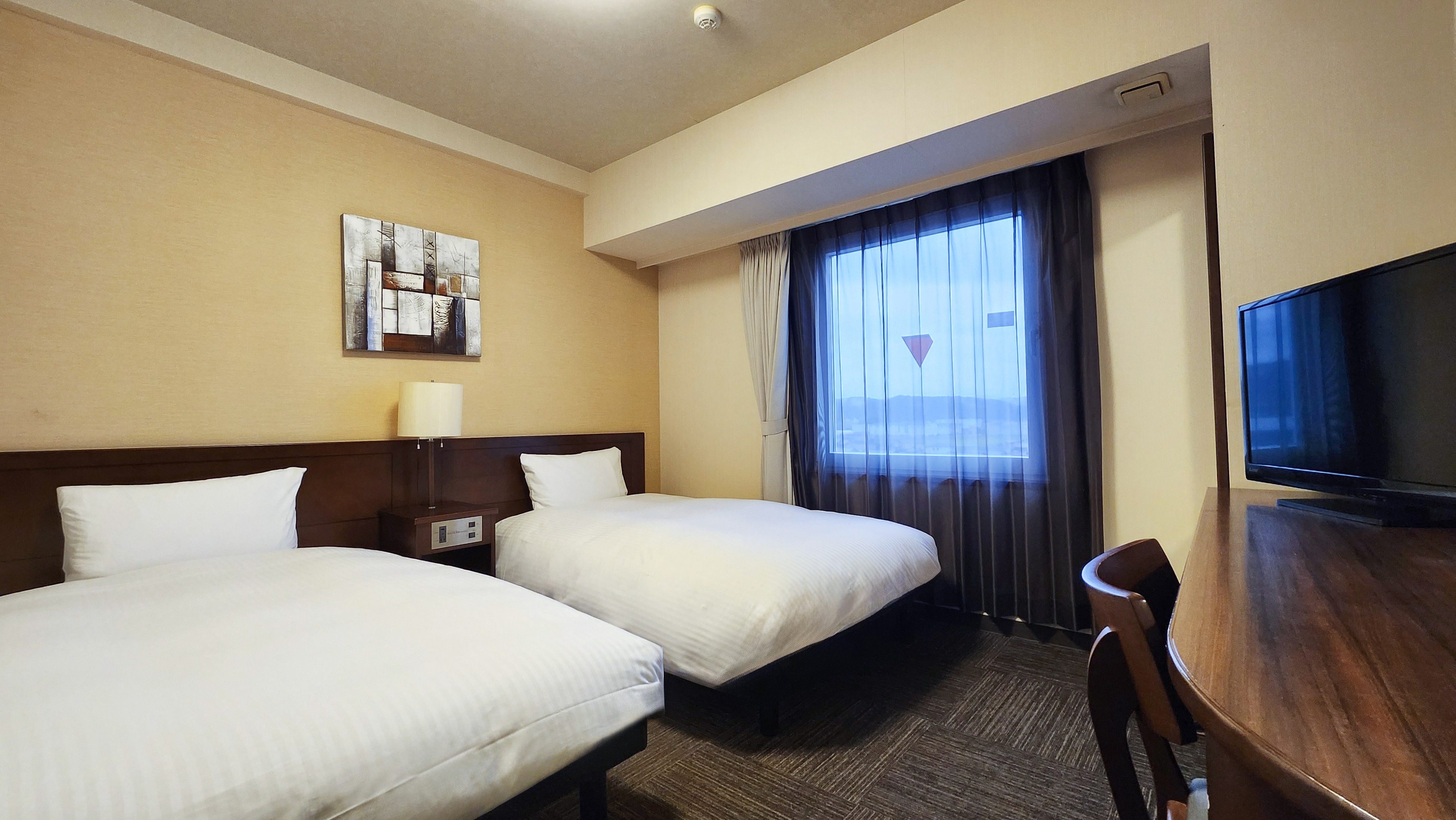 Kamar twin di gedung utama