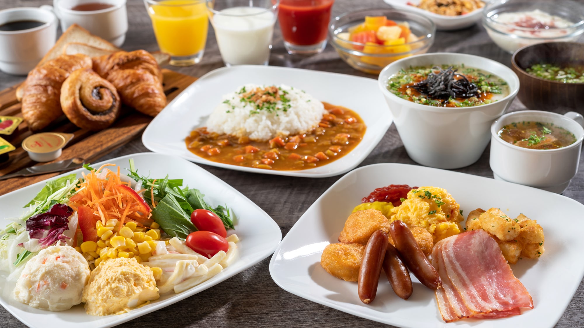 [Buffet breakfast] Arrangement example