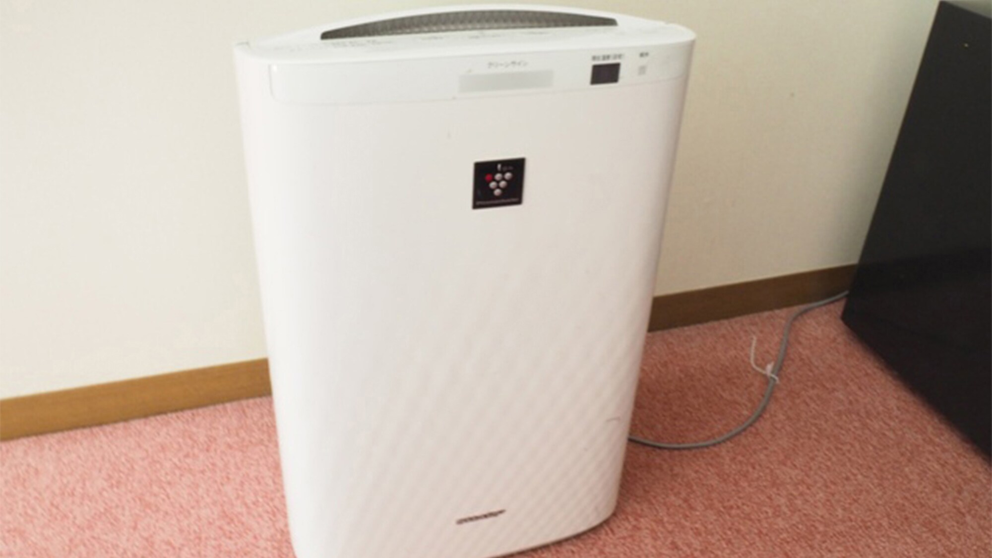 ・ There is also an air purifier