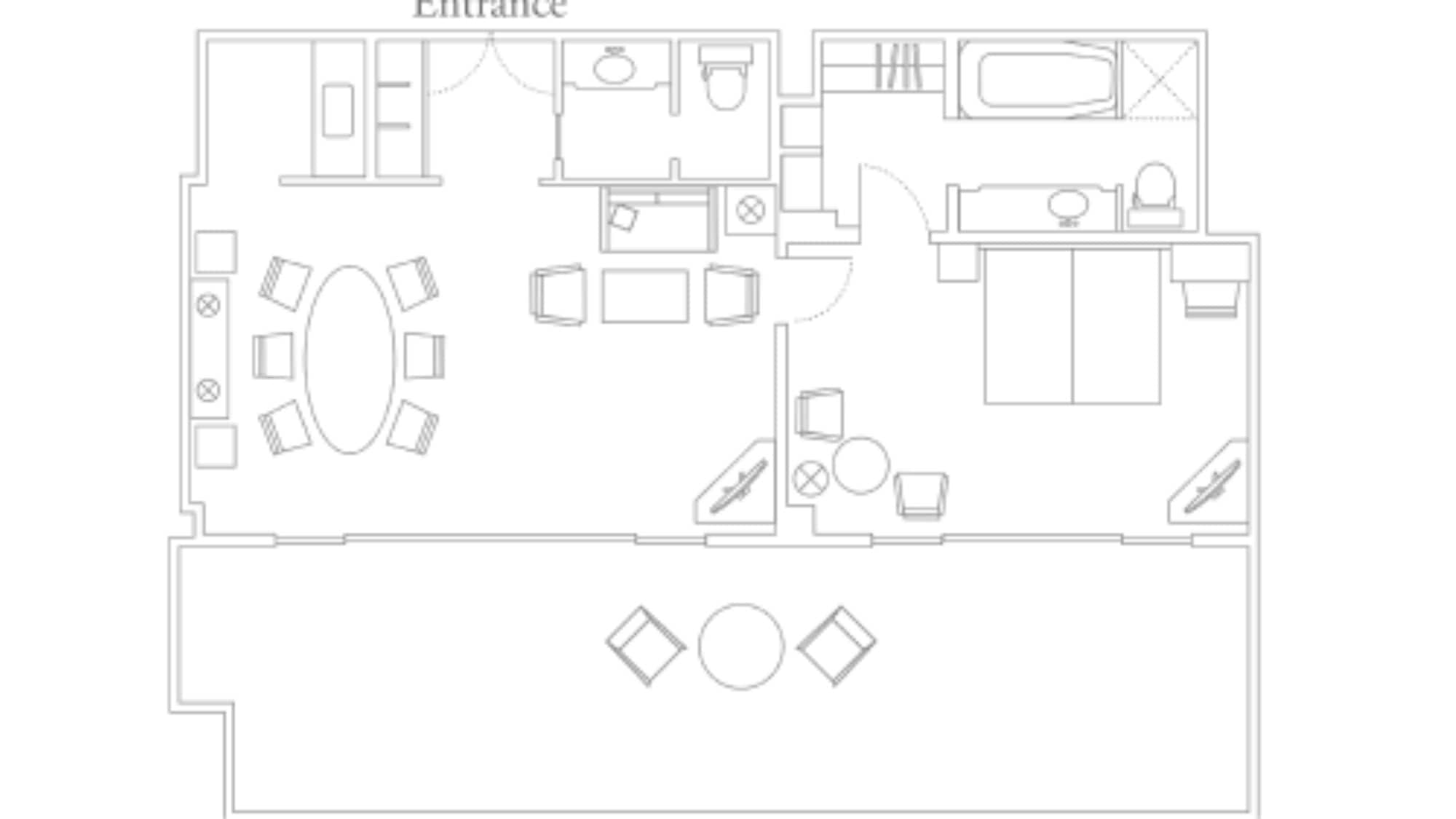 Oriental Suite South View 87.84 sqm