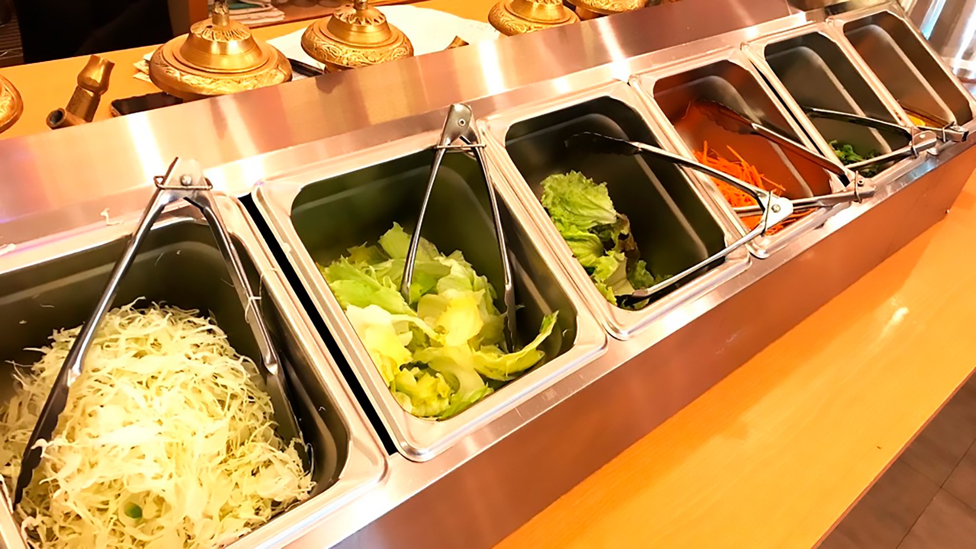 [บุฟเฟต์อาหารเช้าครึ่งมื้อ] ภาพสลัดบาร์