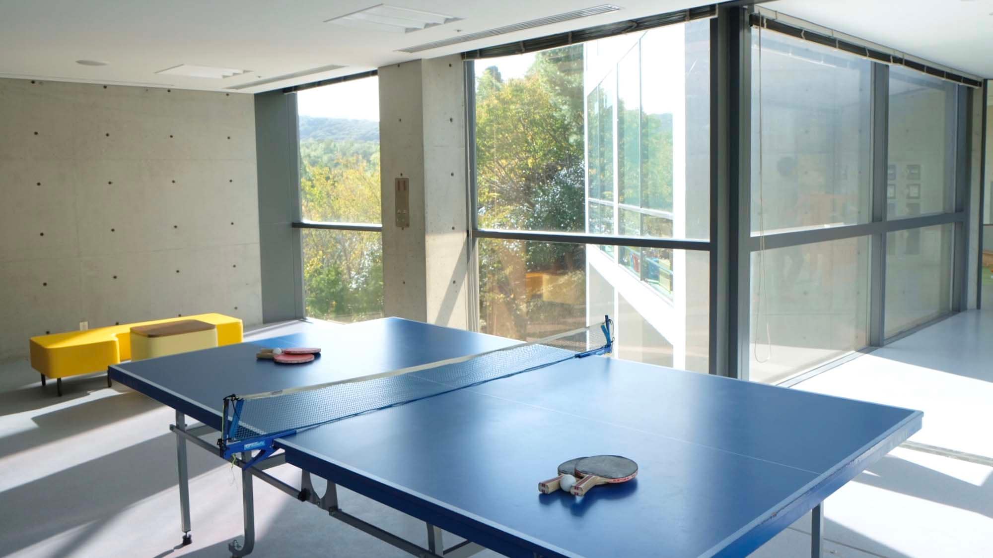 ・ Training room You can play table tennis