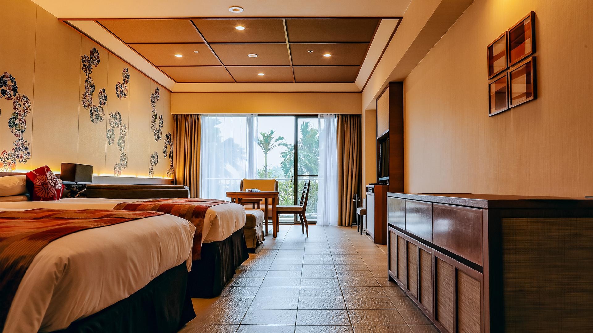 Family Western-style room (Ocean Wing)
