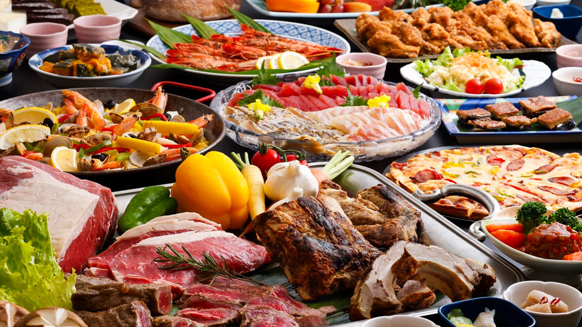 【精彩自助晚餐】