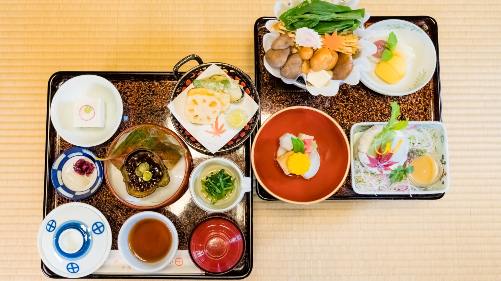 레귤러 정진 요리 일례