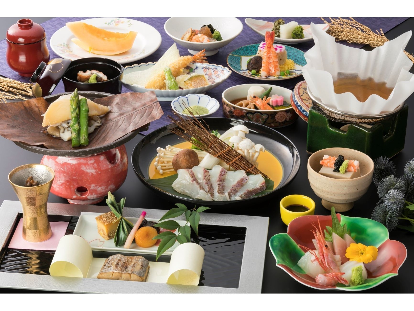 海鮮豪華懷石料理方案