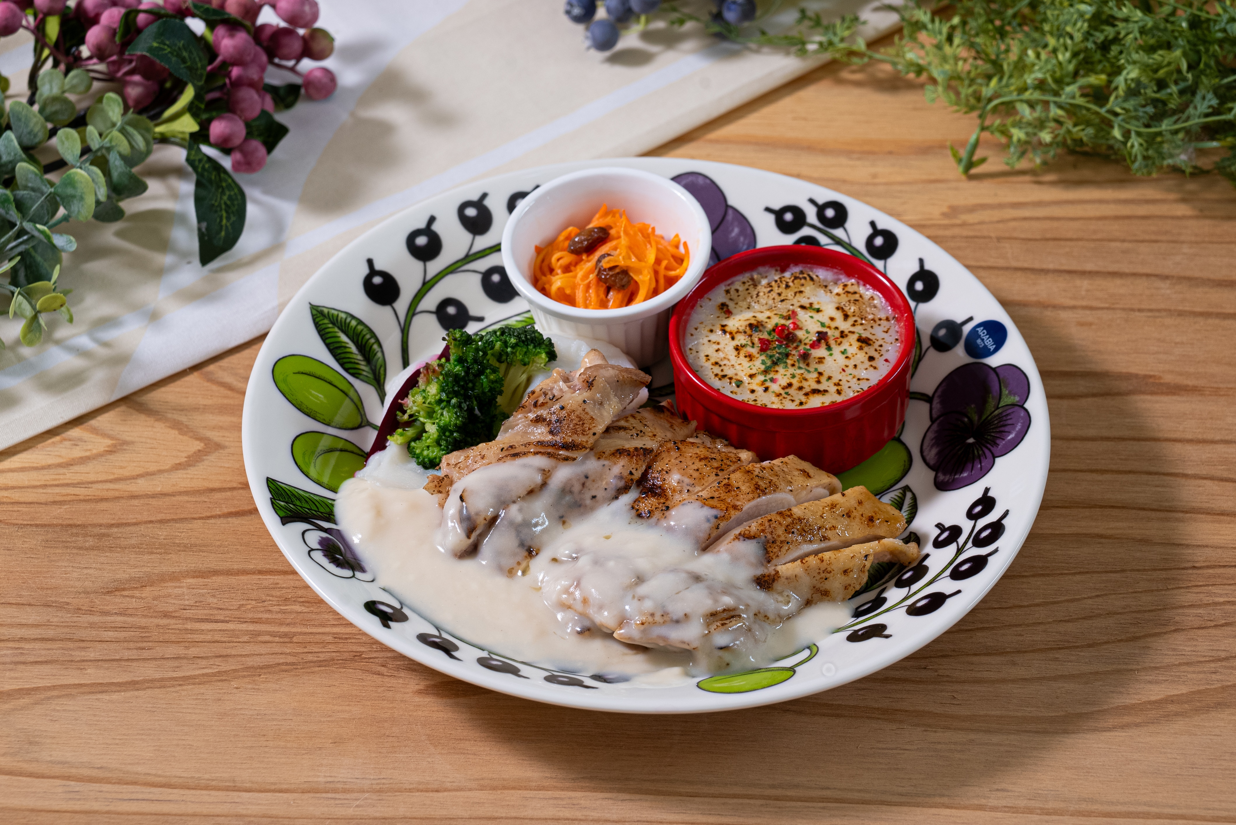 Chicken Sauce Plate