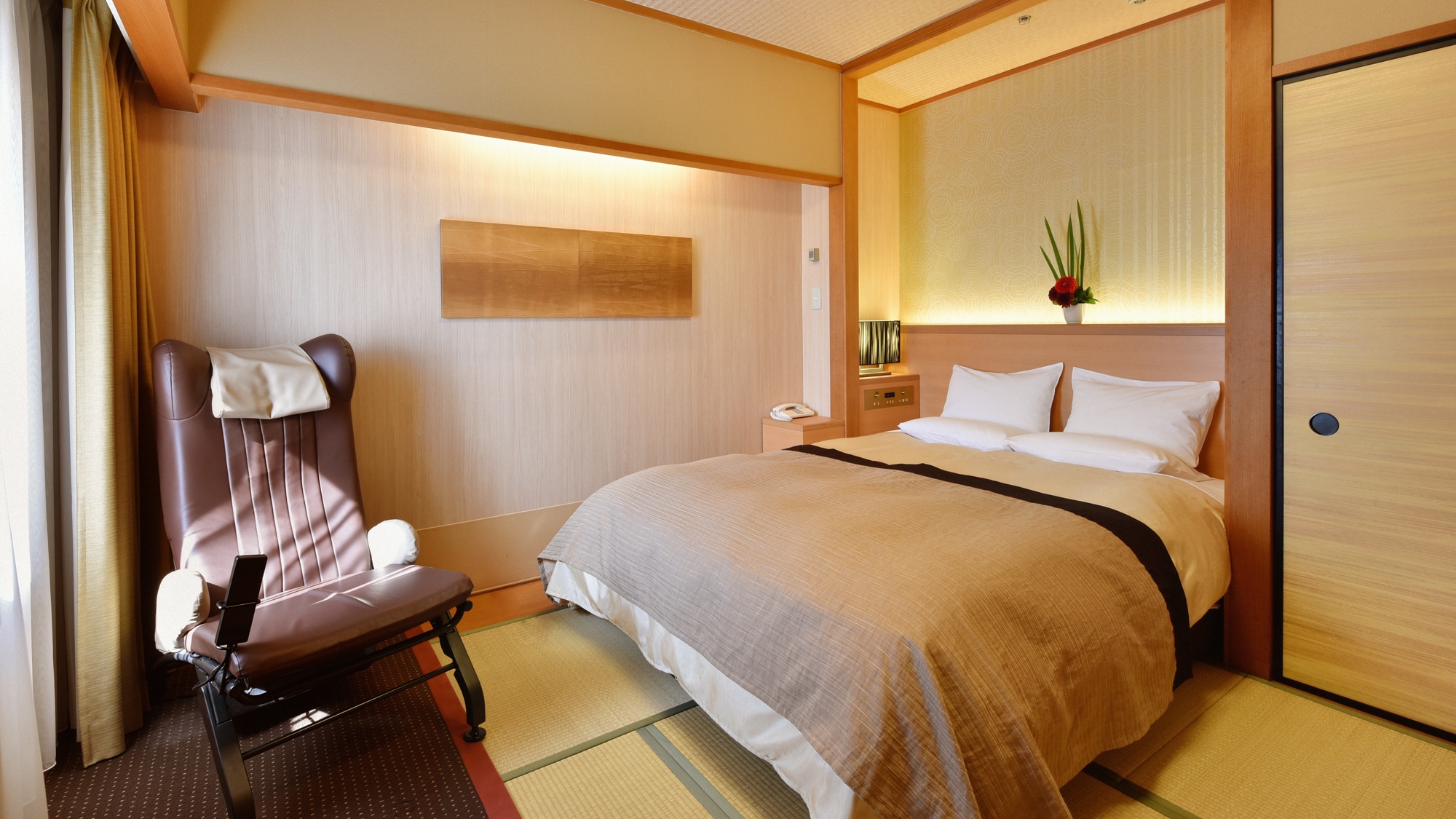 ห้องสไตล์ญี่ปุ่น (ห้องนอนเตียงคู่) ≪24 ตารางเมตร≫