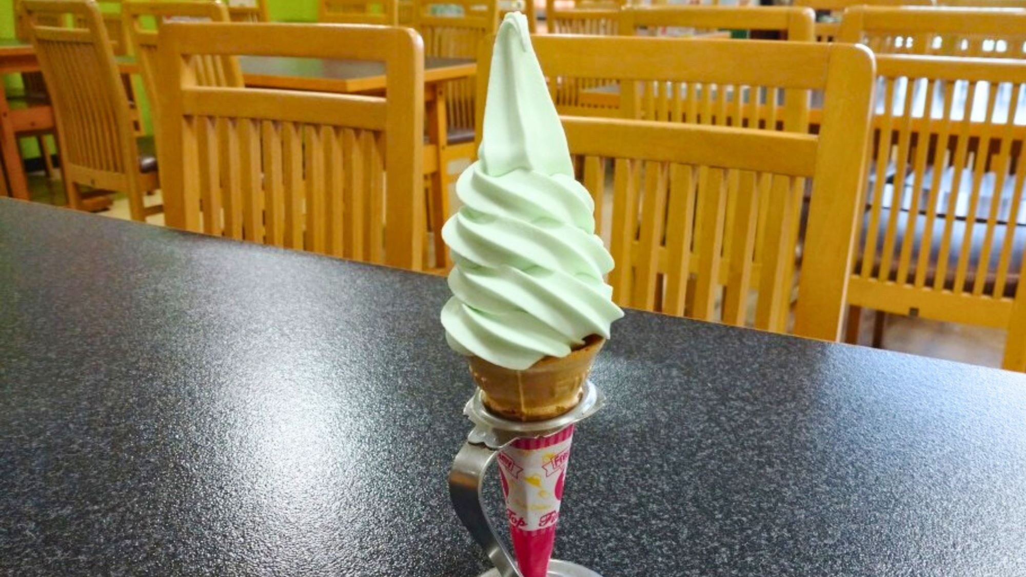 【附有可選冰淇淋券的方案範例】伊豆山葵博物館的山葵冰淇淋