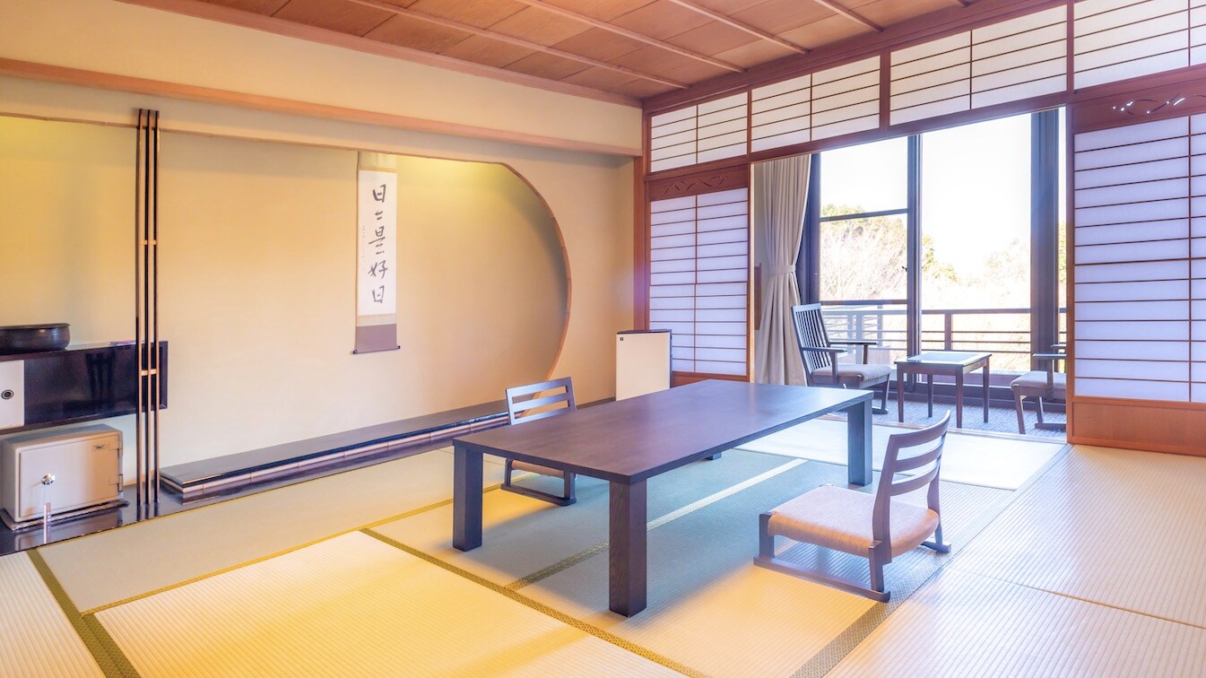 Spacious Japanese-style room