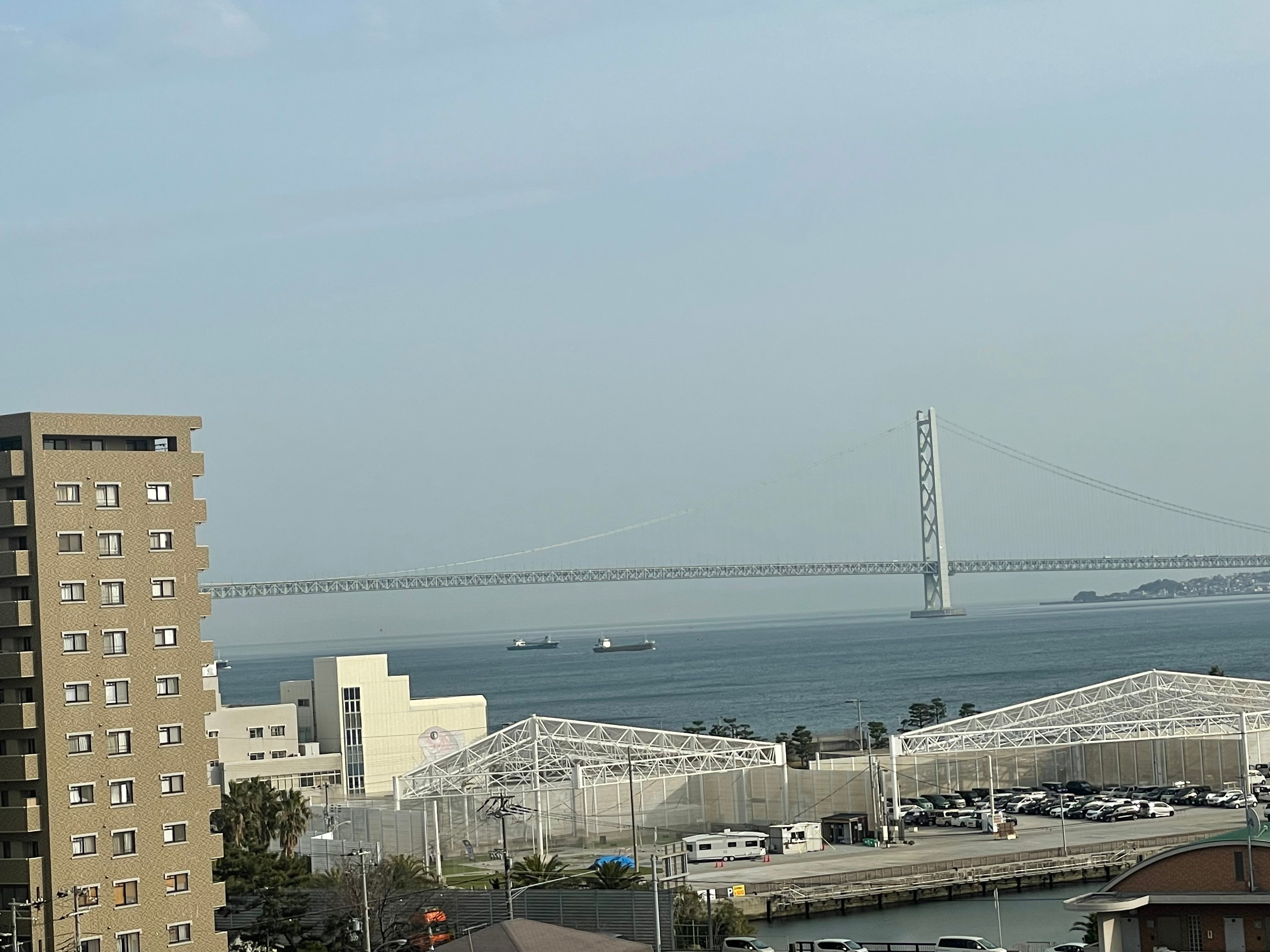 View from the upper floor (Room 805) of Superior Double