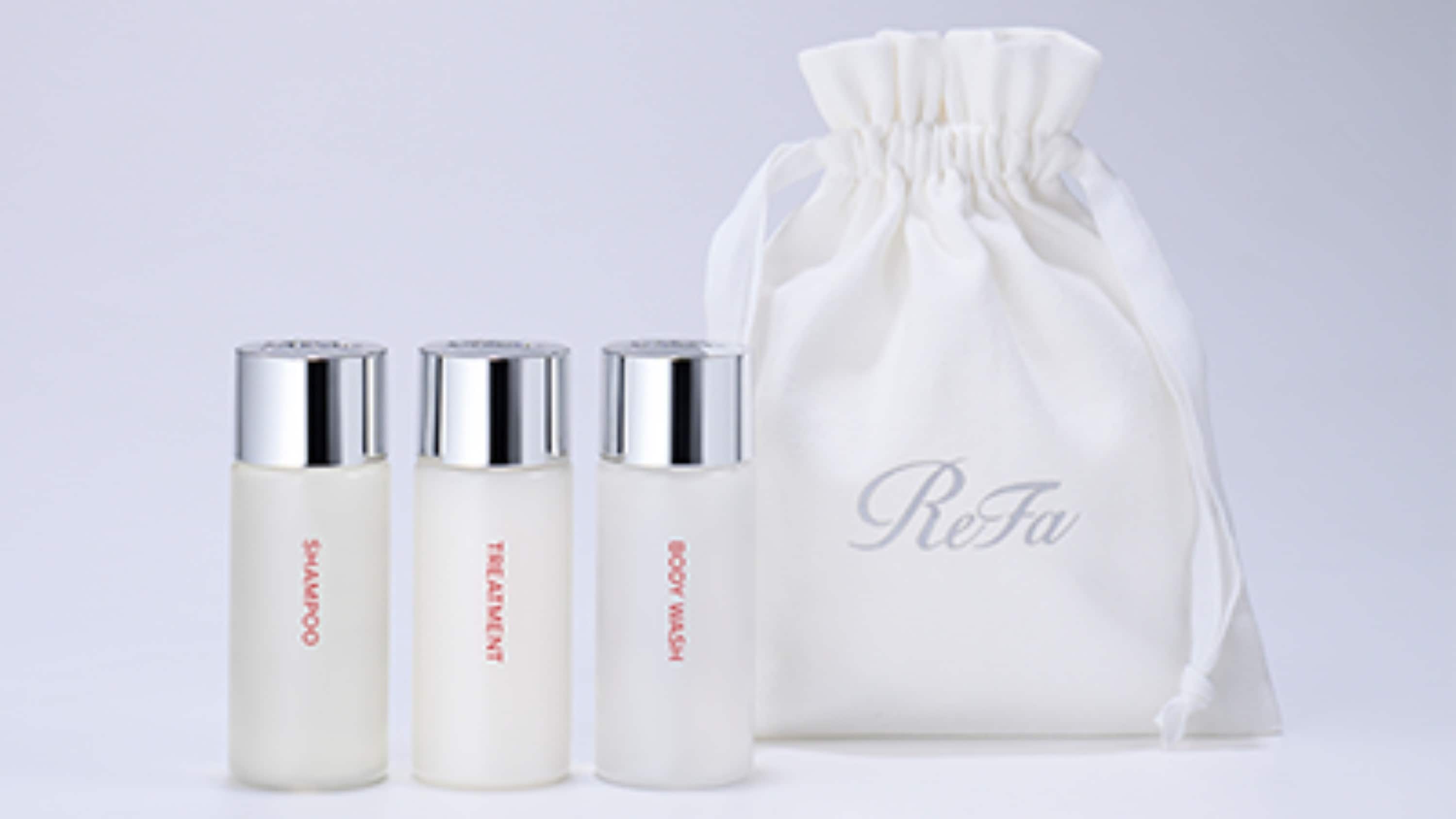 [Room] ~ Beauty experience in the Refa room ~ / Beautech series mini bottle set pouch