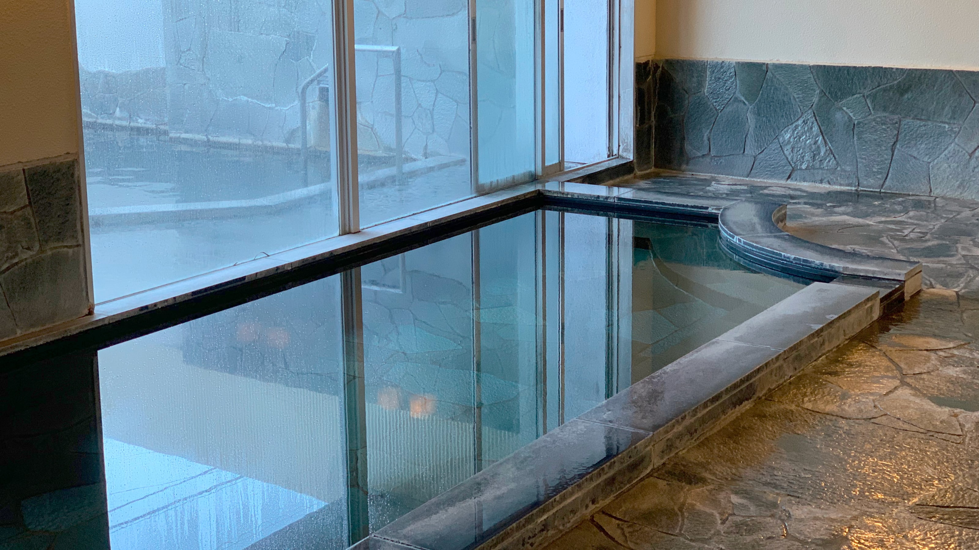 Large communal bath