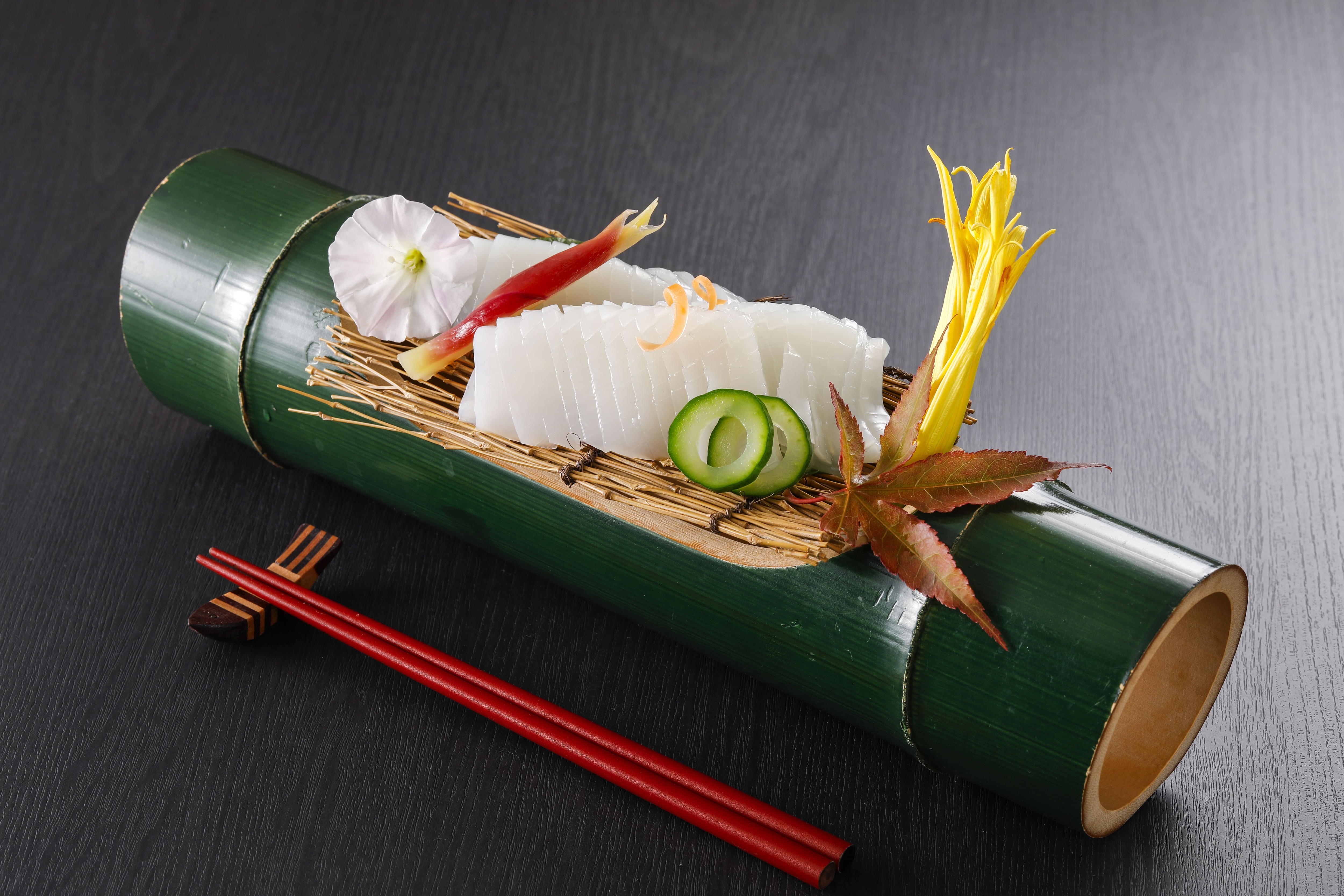 White squid sashimi①