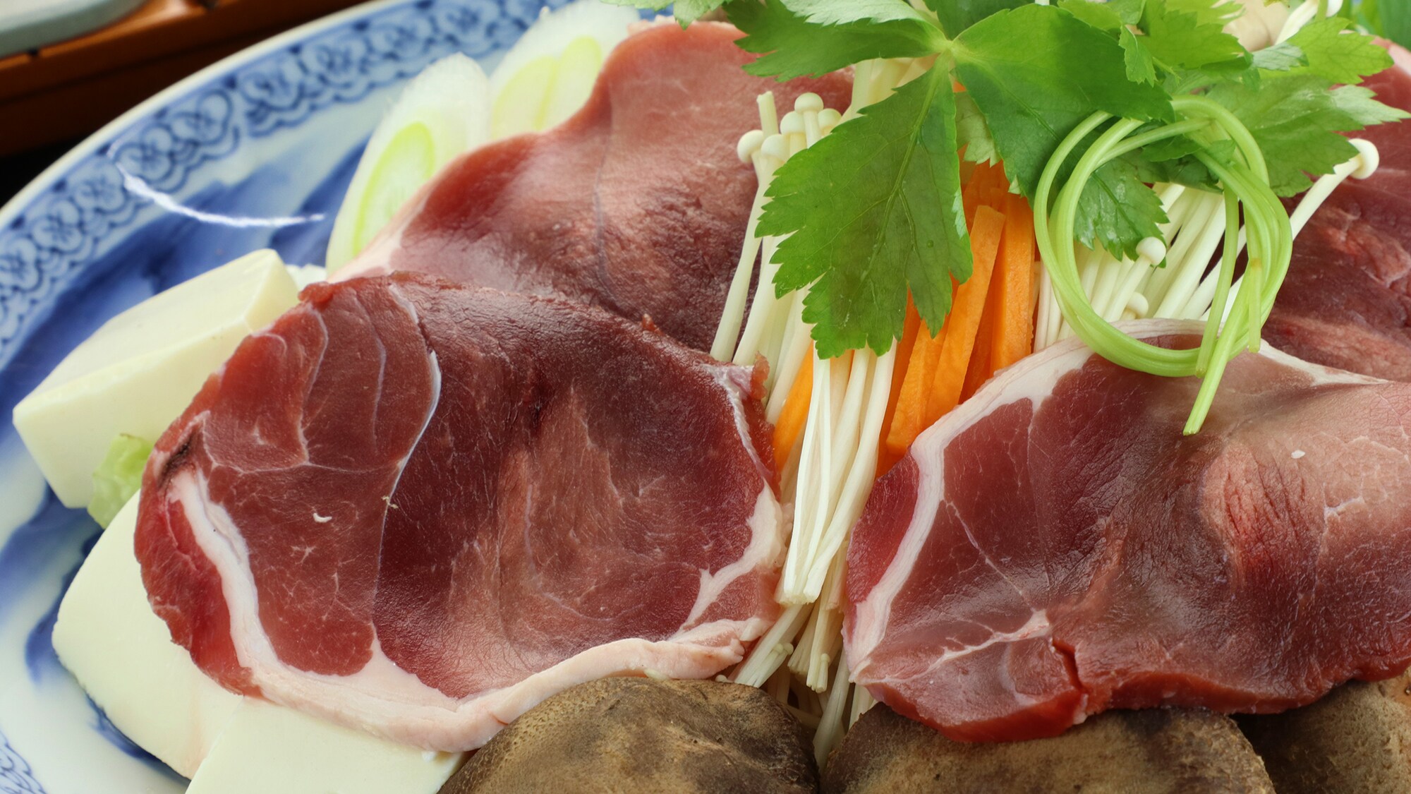 野豬火鍋企劃up～請盡情享受充分發揮食材原味的美味。