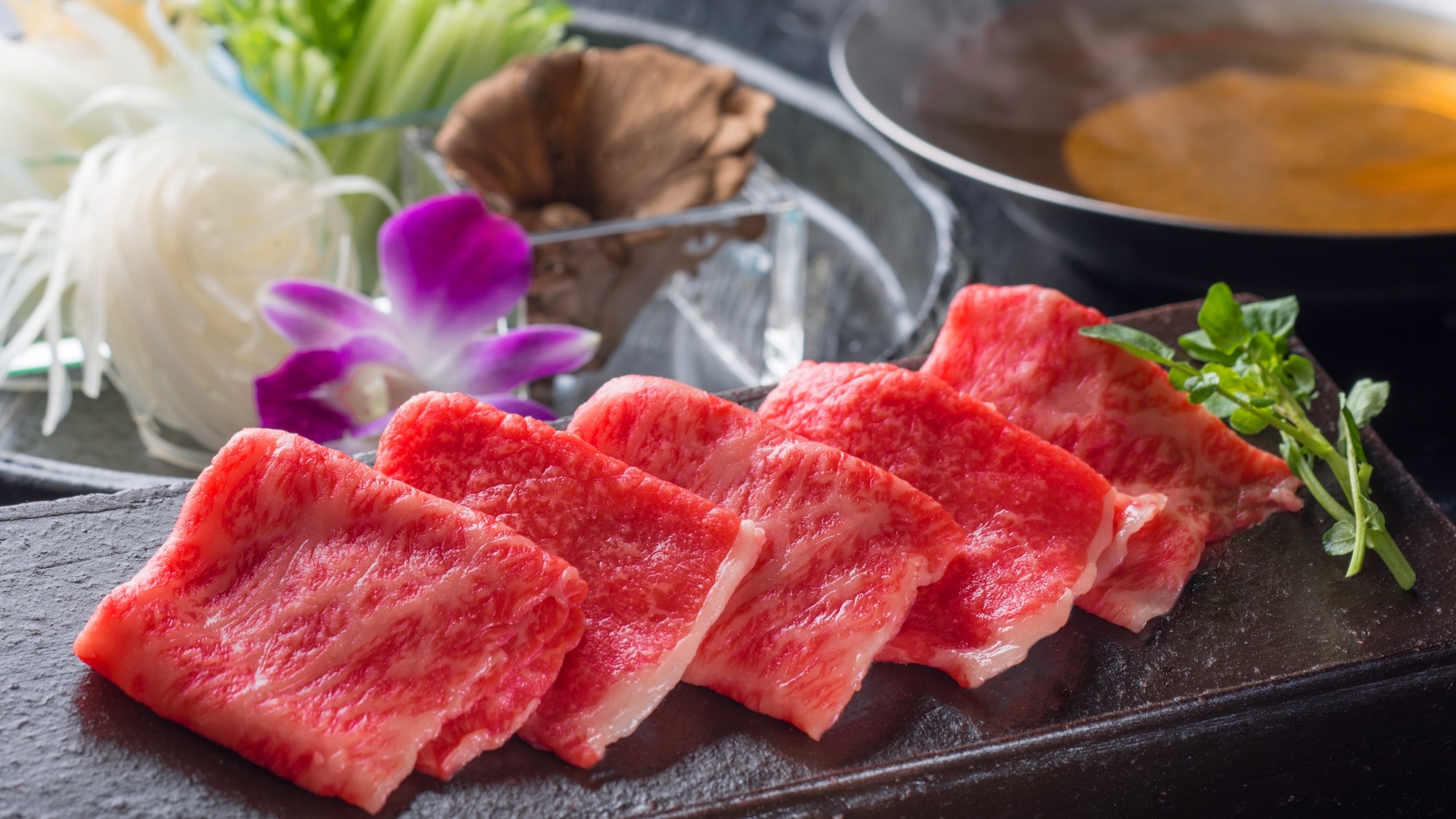 ◆ Hida beef shabu-shabu ◆