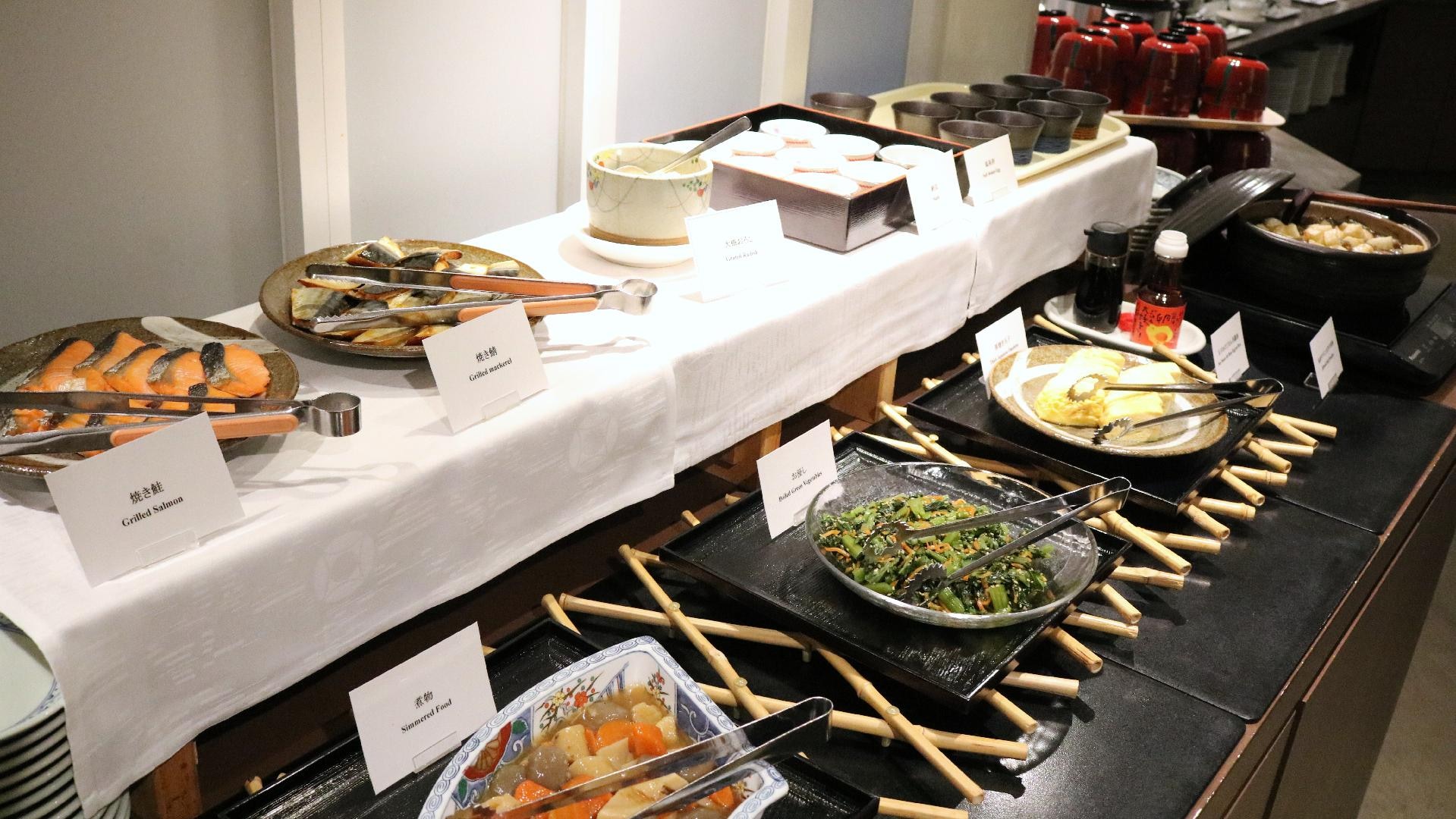 鳥取新大谷飯店引以為傲的「INABA」早餐