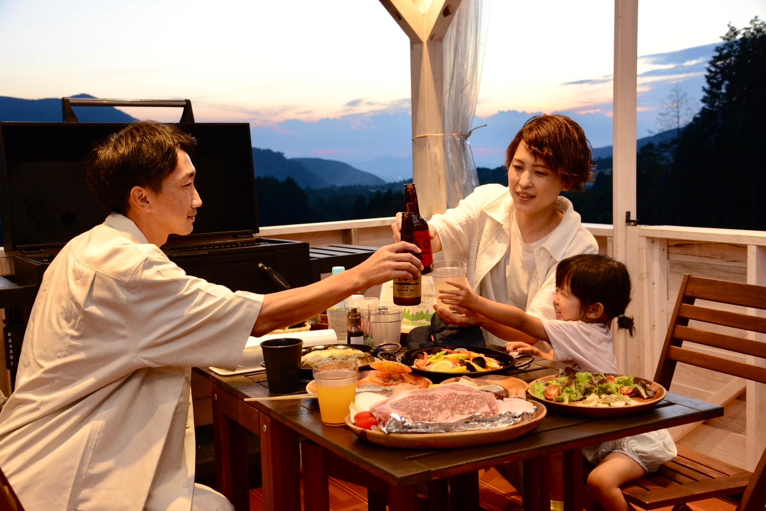 [Dinner] Enjoy a barbecue in a private space♪