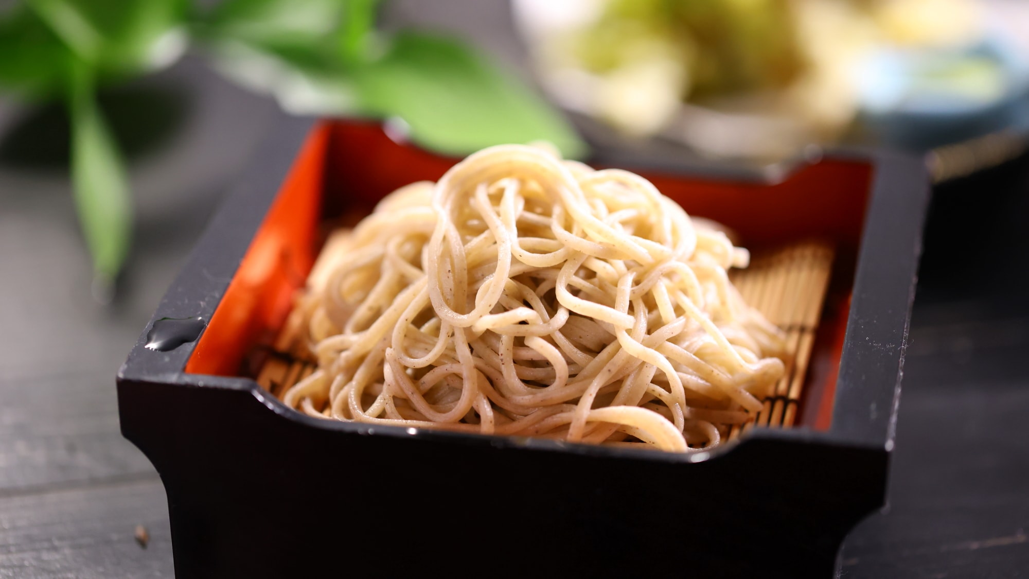 Popular homemade Shinshu soba