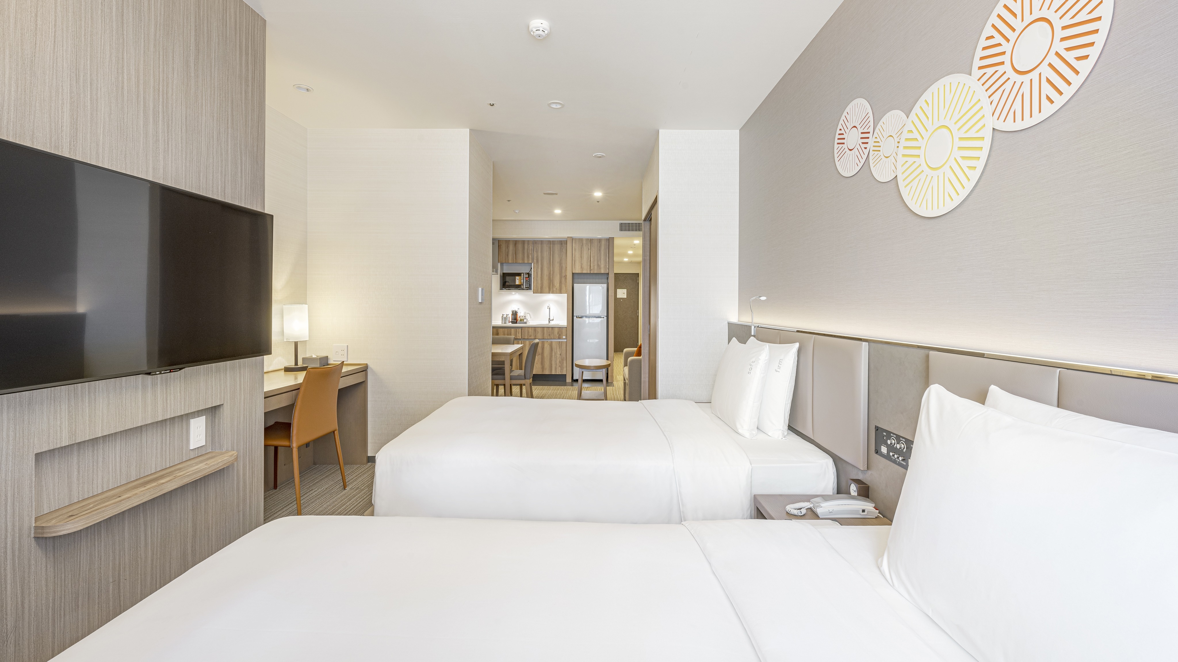 Suite 45㎡ Studio Deluxe 2 giường