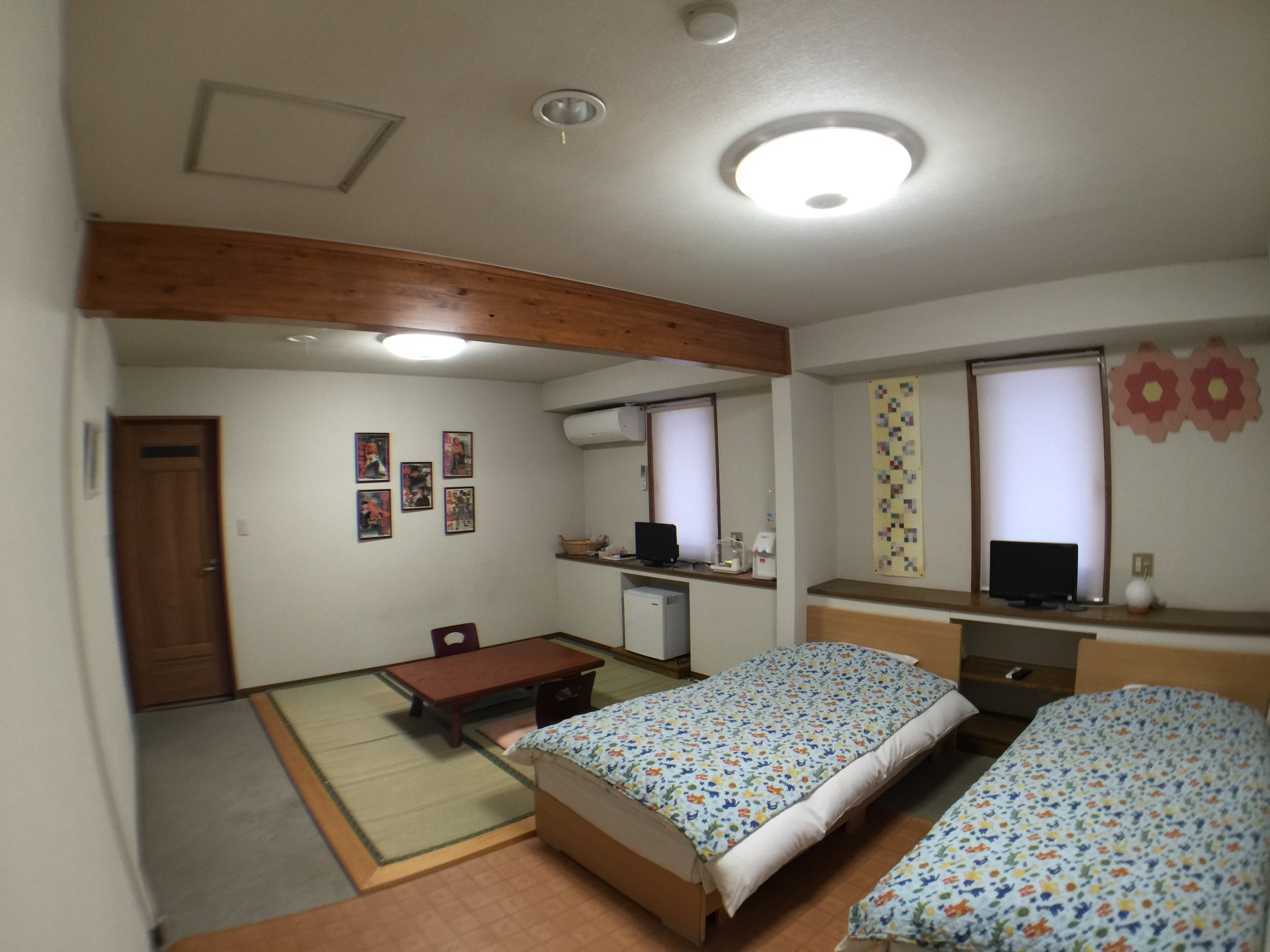 Upgraded Japanese-Western room Tulip (with bath and toilet)