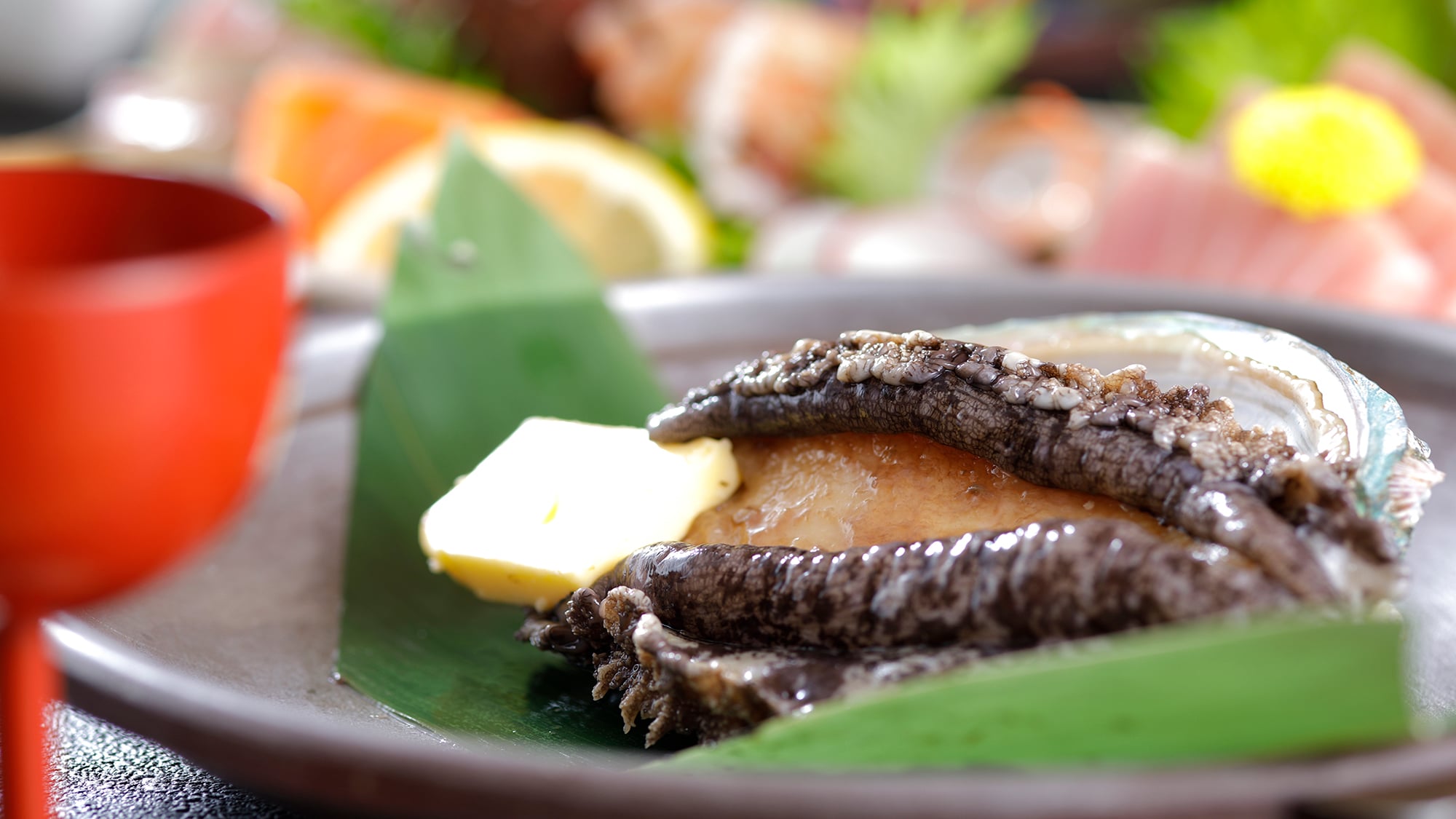 An example of seasonal kaiseki cuisine