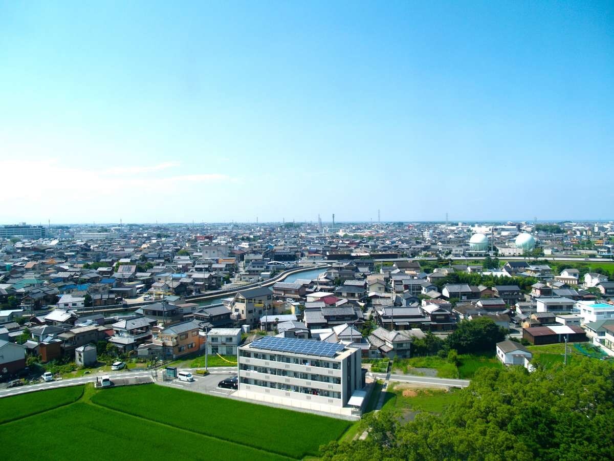 View from the upper floors