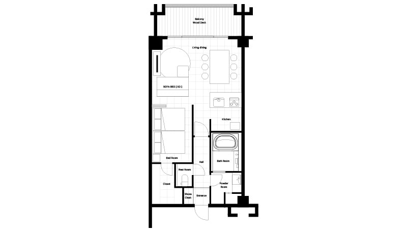 Garden Suite/Layout