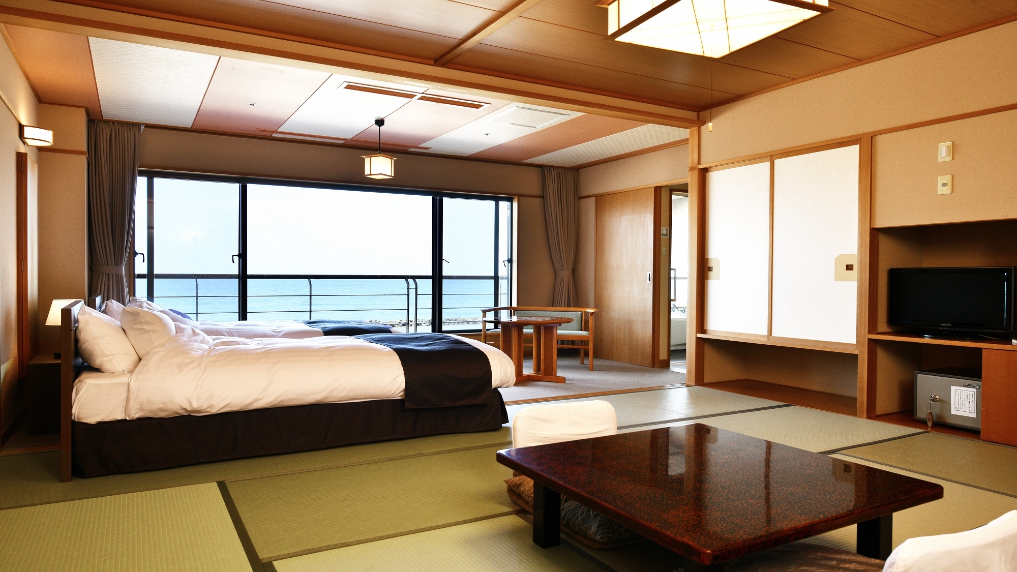 Ocean view "Taikan" "Taikan" Japanese-style room (2 bed type) [Non-smoking]