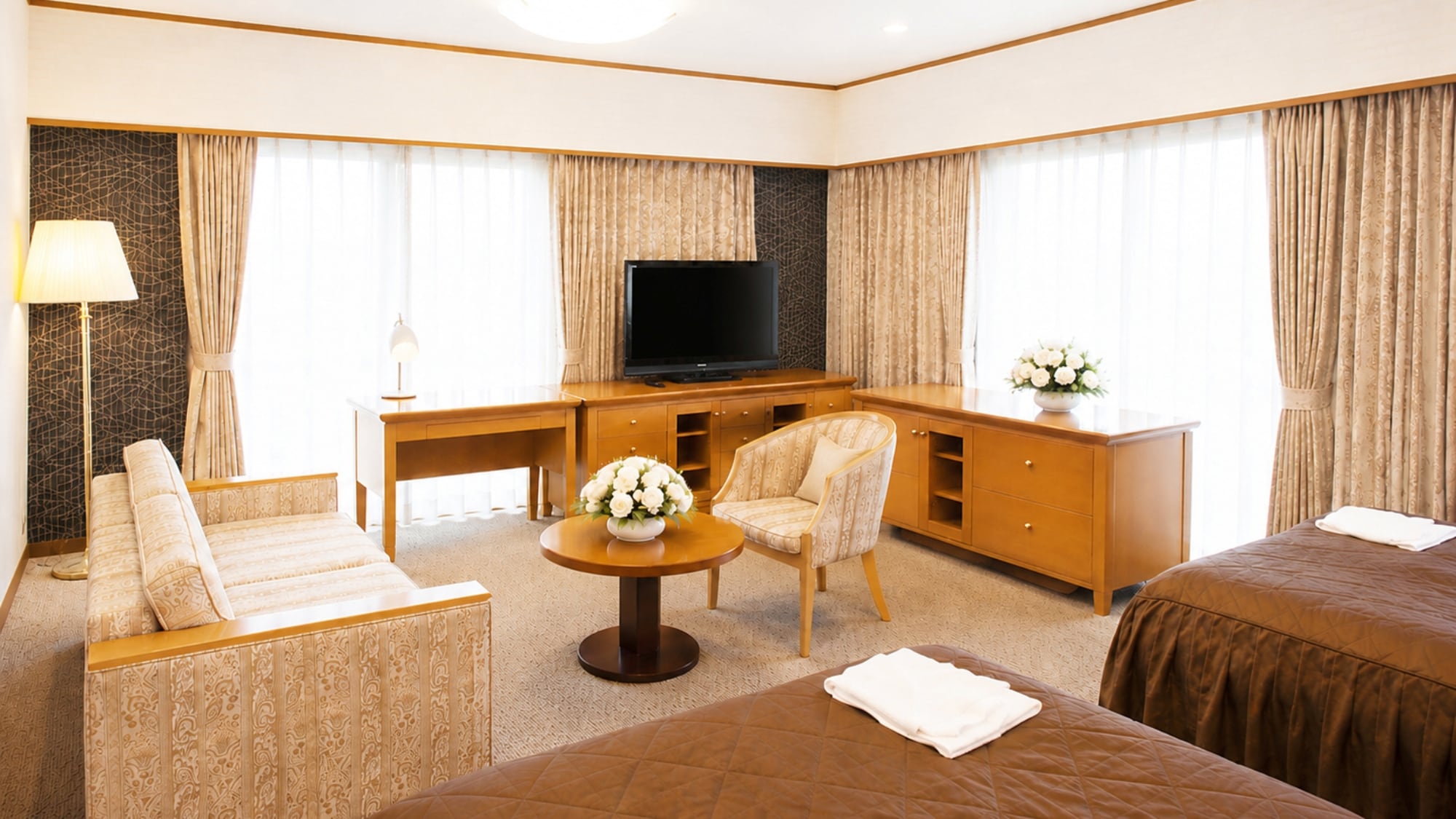 [All rooms non-smoking] Deluxe Twin Room