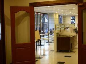 Restaurant entrance