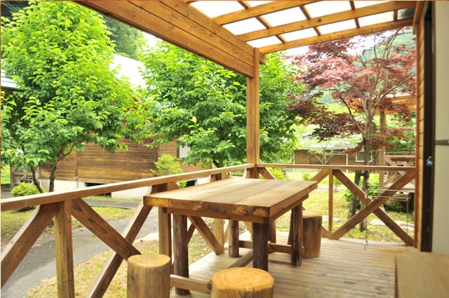 Building A terrace
