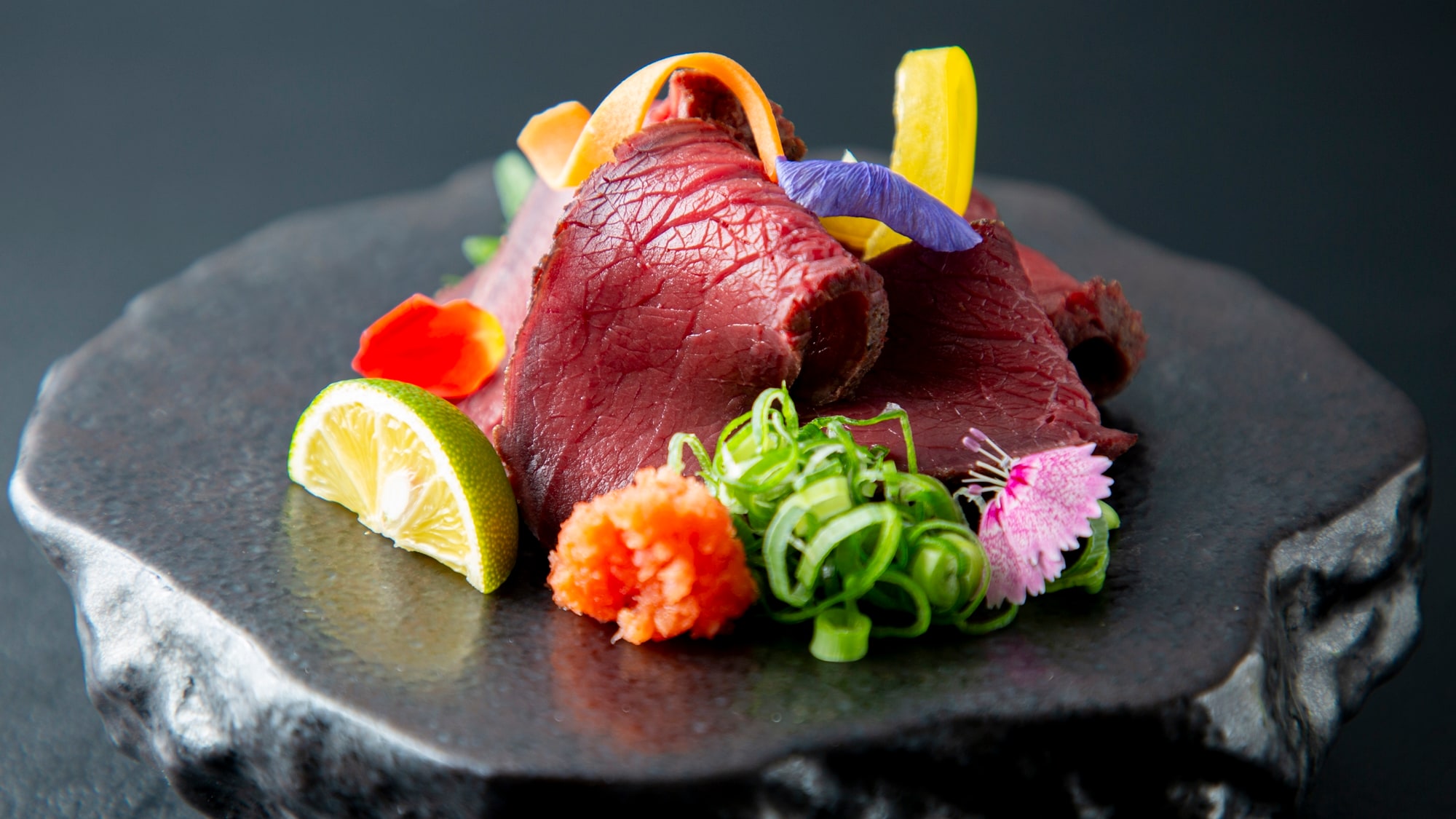 別注料理　鹿肉ロースト