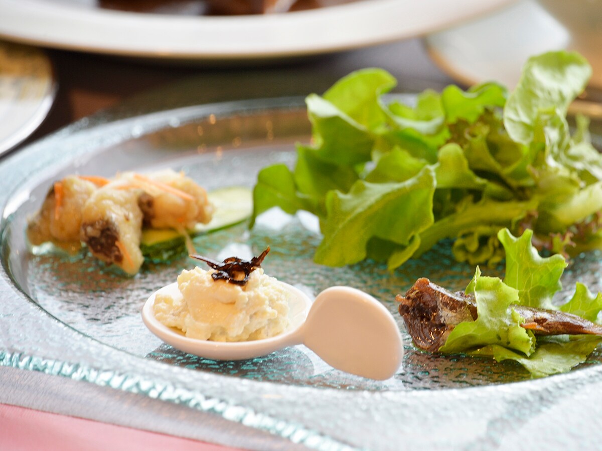 This is an example of a dish.
