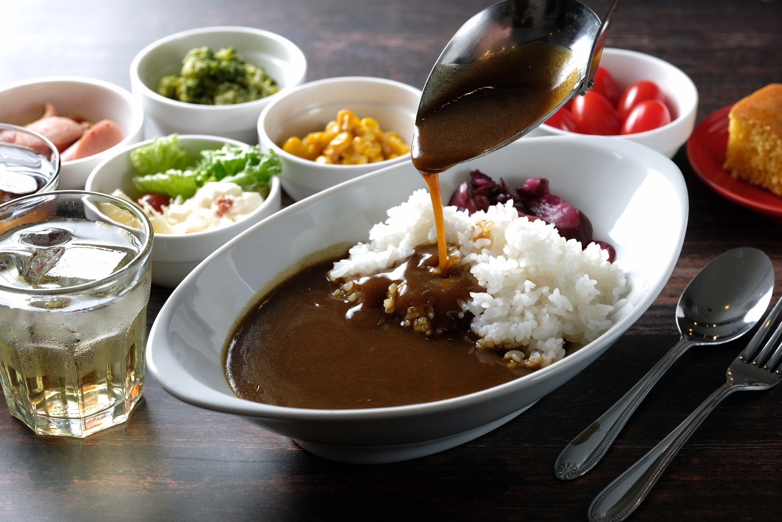 [Genki breakfast curry buffet] Menu (example) ③