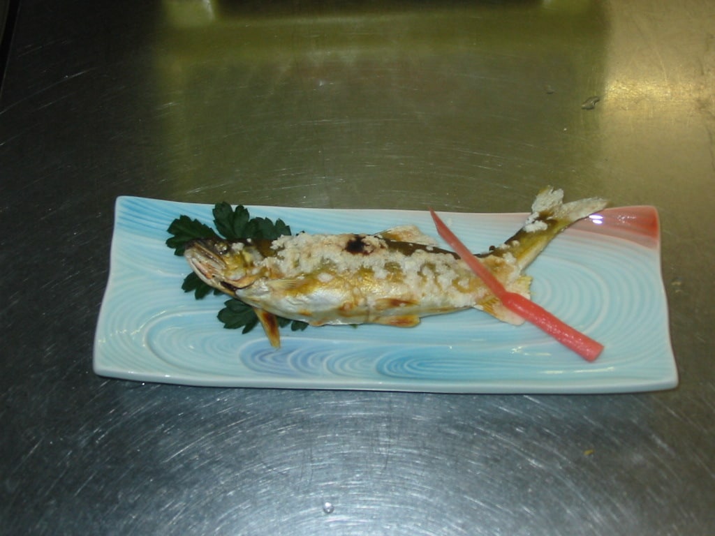 Grilled sweetfish