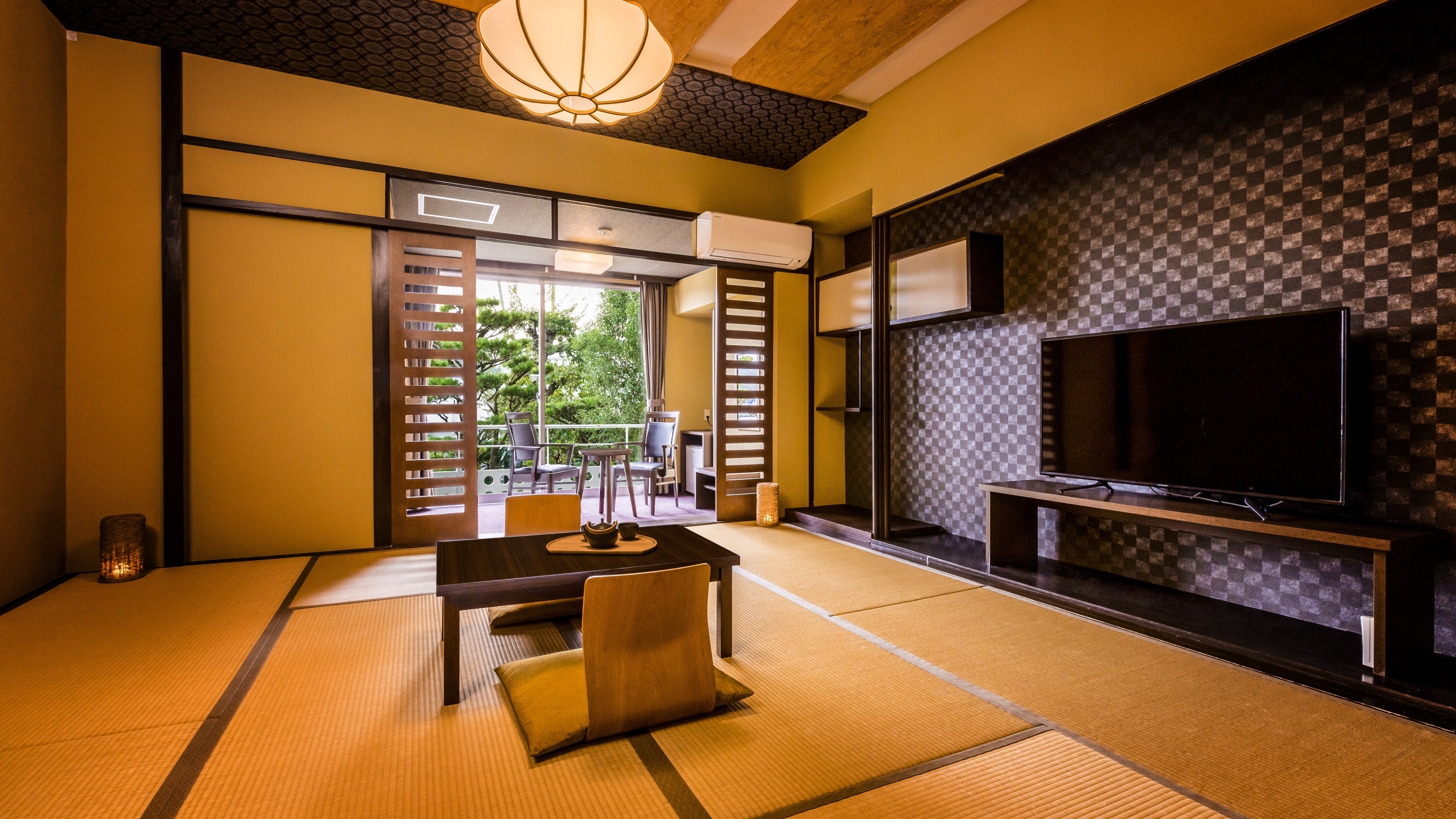 Kamar bergaya Jepang standar *Contoh kamar tamu