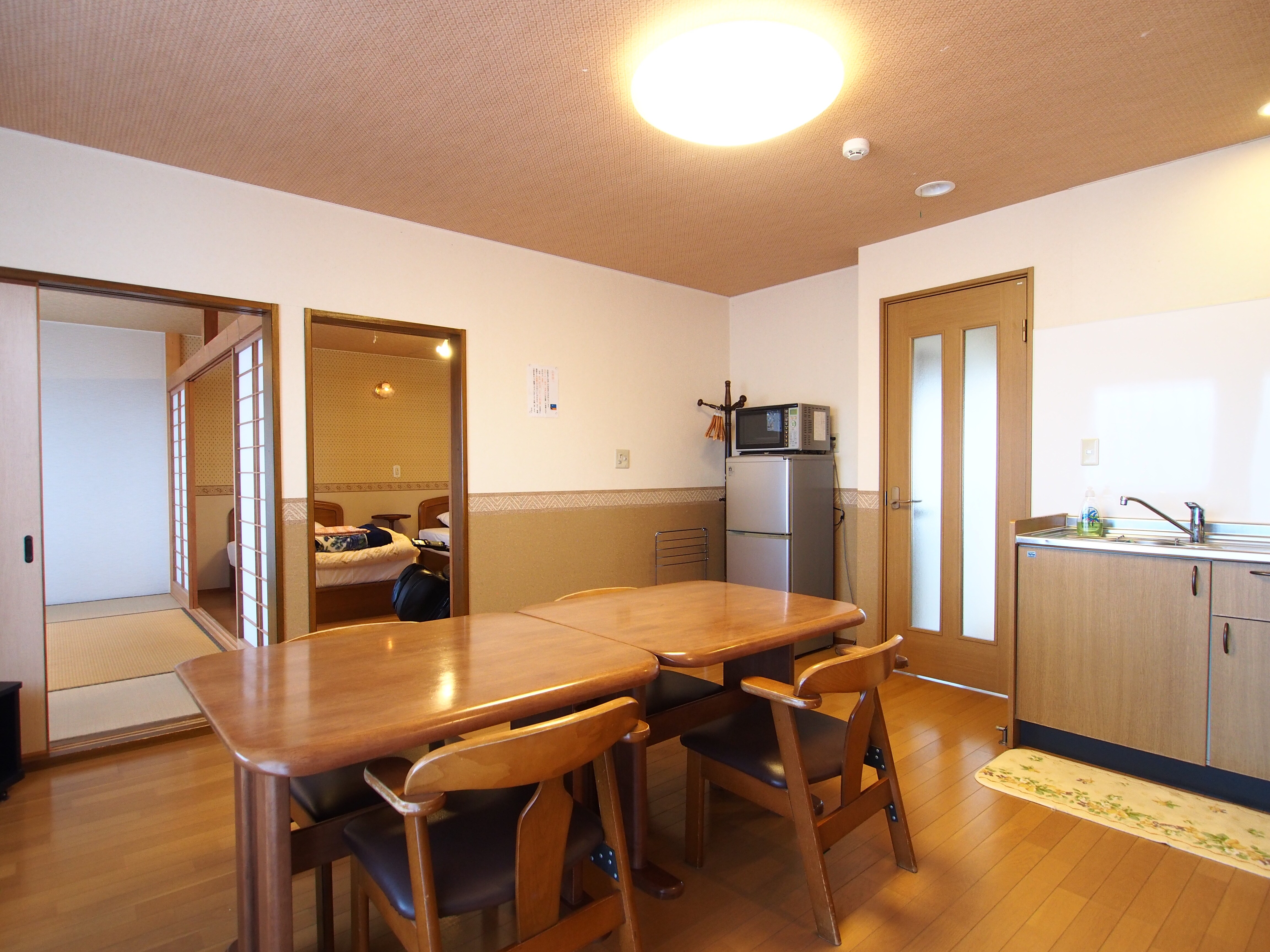 60㎡ (2nd floor guest room) Private open-air bath for 2-5 people Living room