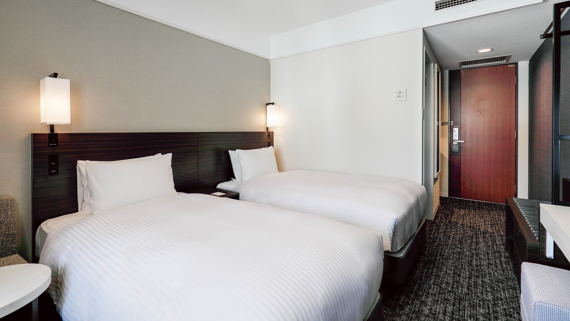 ◆Standard twin room (18.6m²/1 bed 100cm x 195cm)