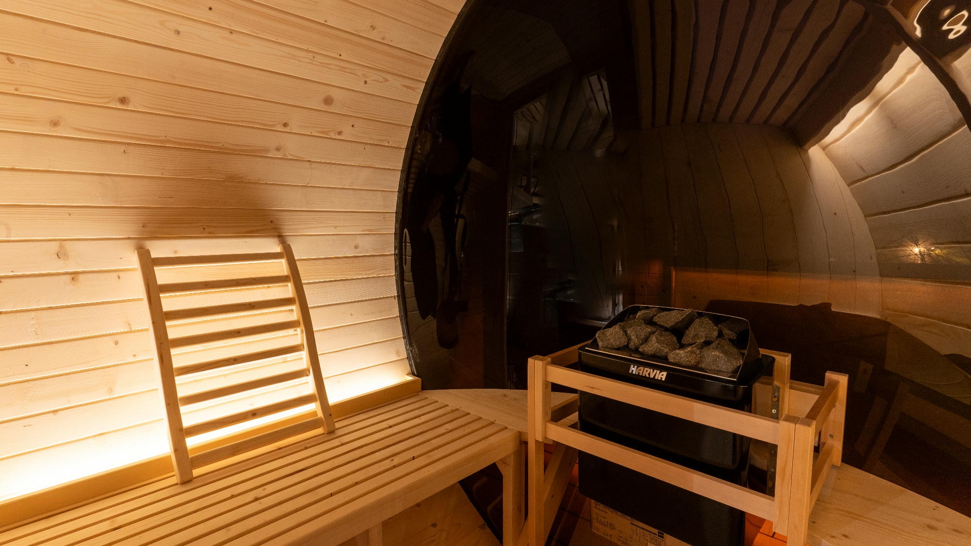 Triple room with barrel sauna and open-air bath [Capacity 3 people]
