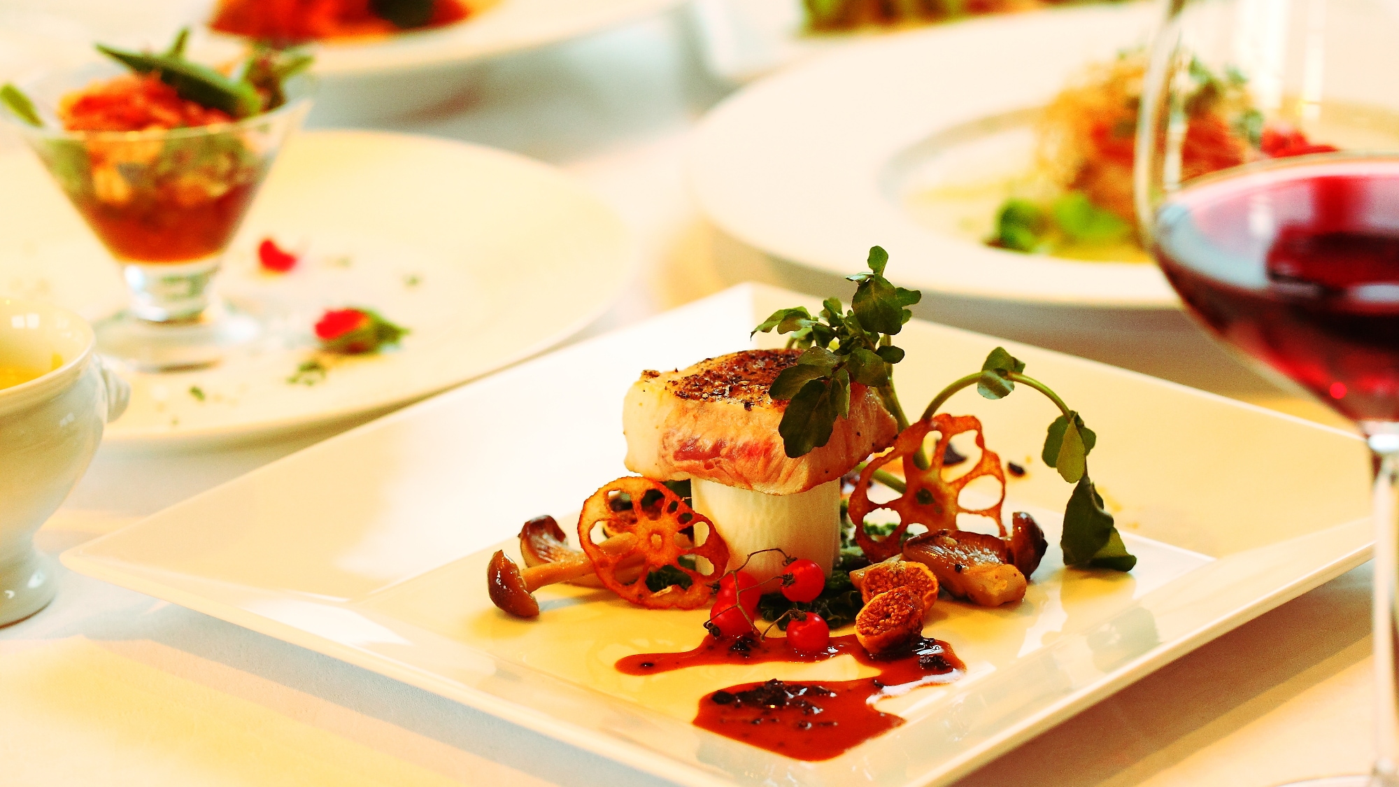 ■Dinner Image [Sautéed Iberian pork]