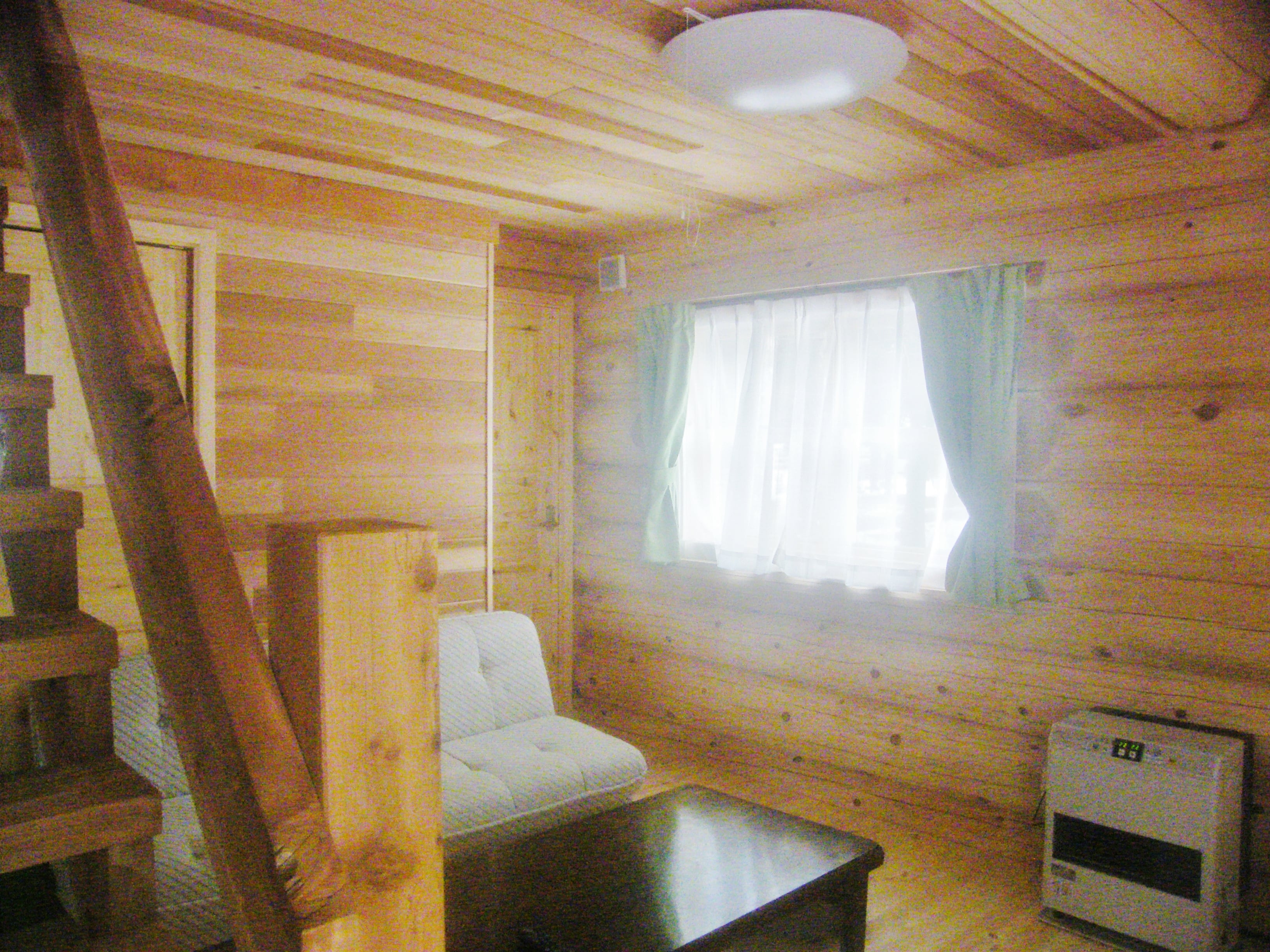 Hagi log house for 4 people, living room