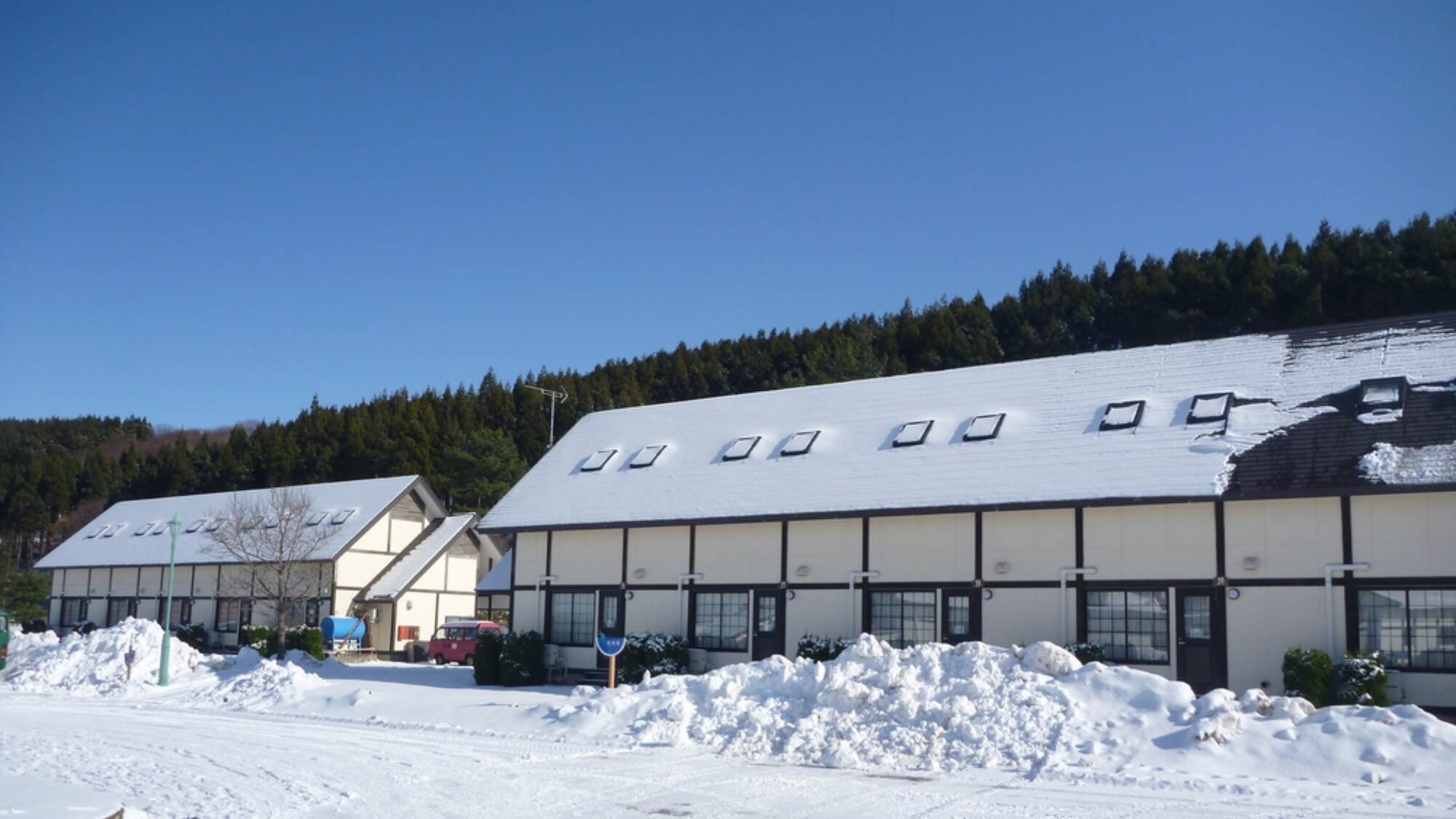 ★日式建筑外观（冬季）