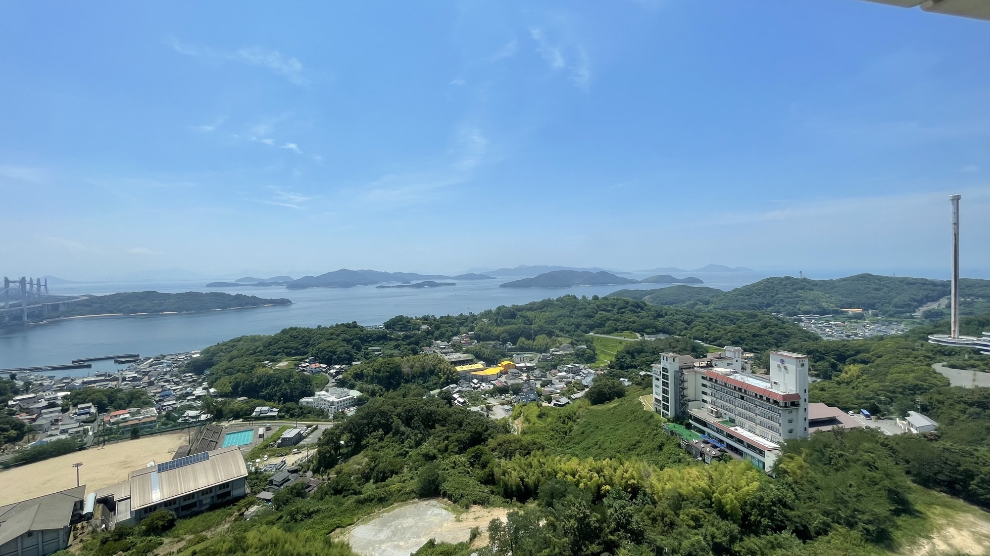 ★请欣赏俯瞰濑户内海岛屿美景的壮丽景色★