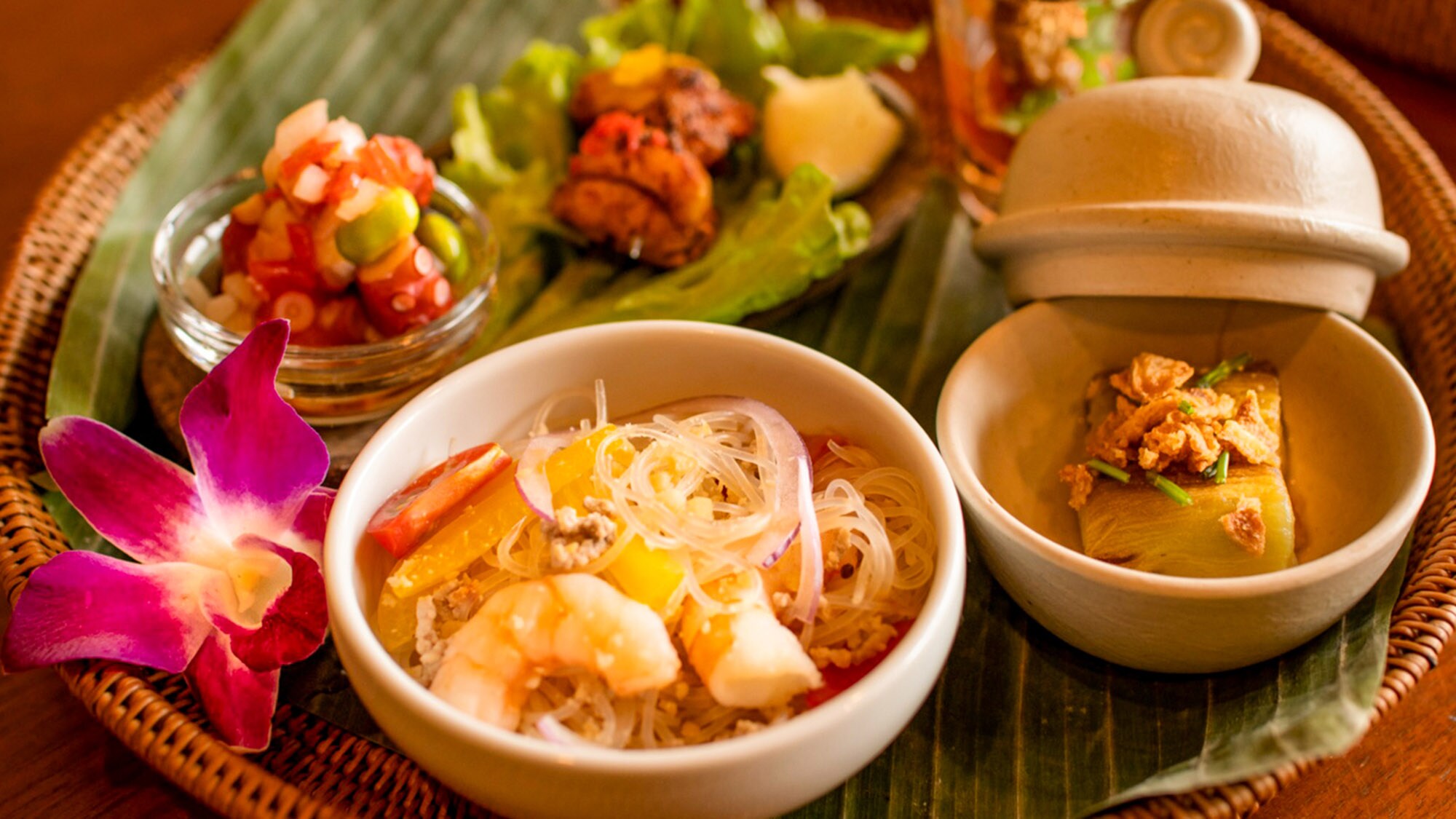 [Dinner example] Enjoy creative Asian cuisine prepared by the owner who loves Asia