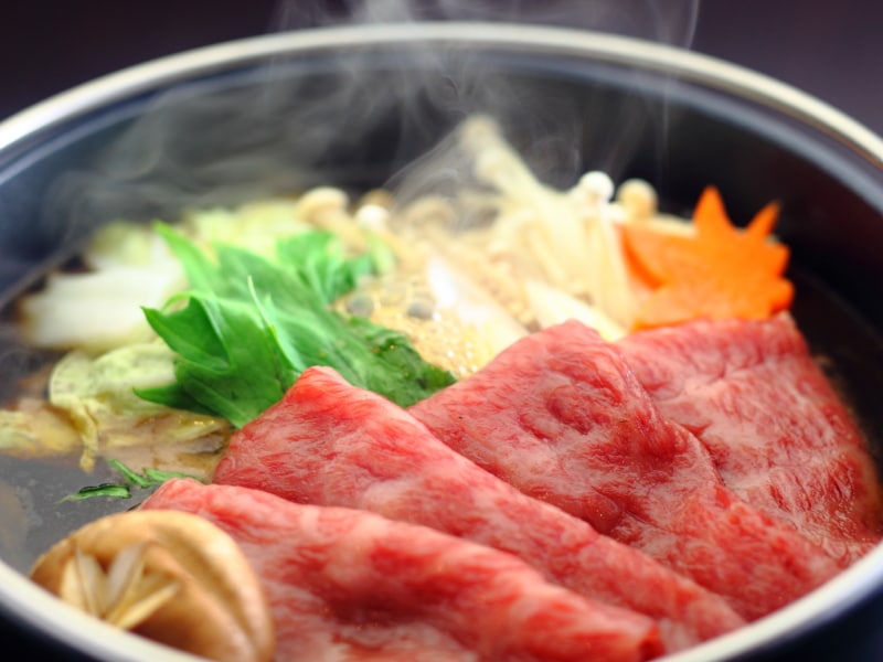 Tajima beef sukiyaki