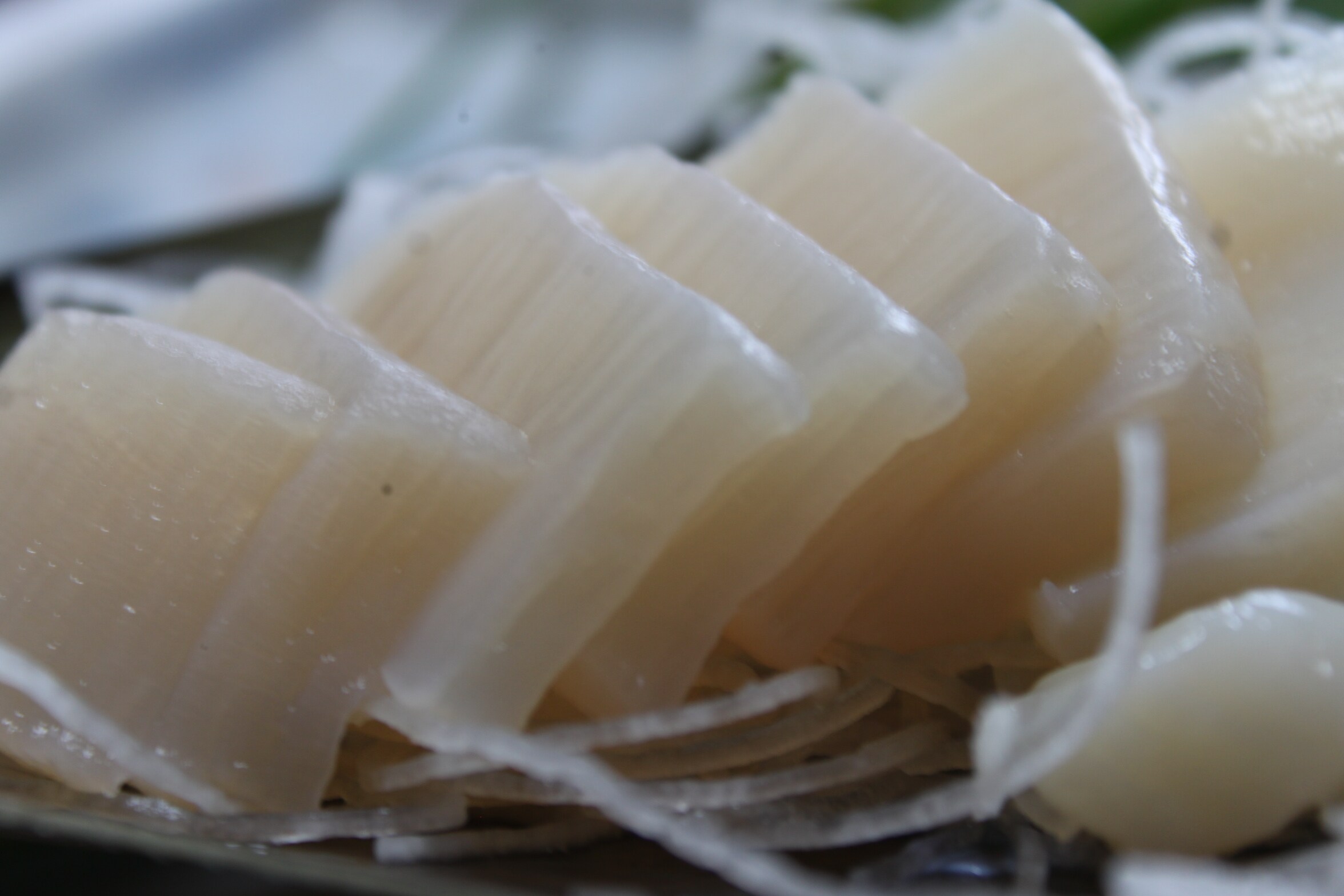 Tairagi（扁貝類）生魚片